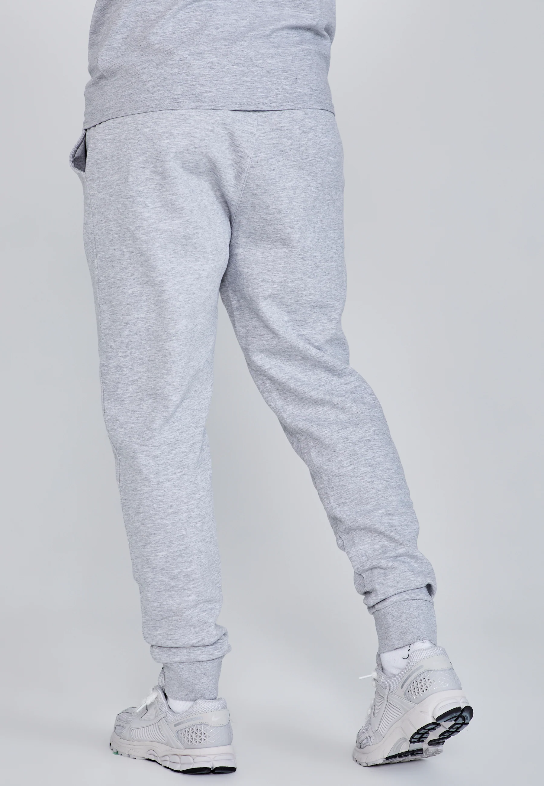 Grey Marl Essentials Joggers - Image 4