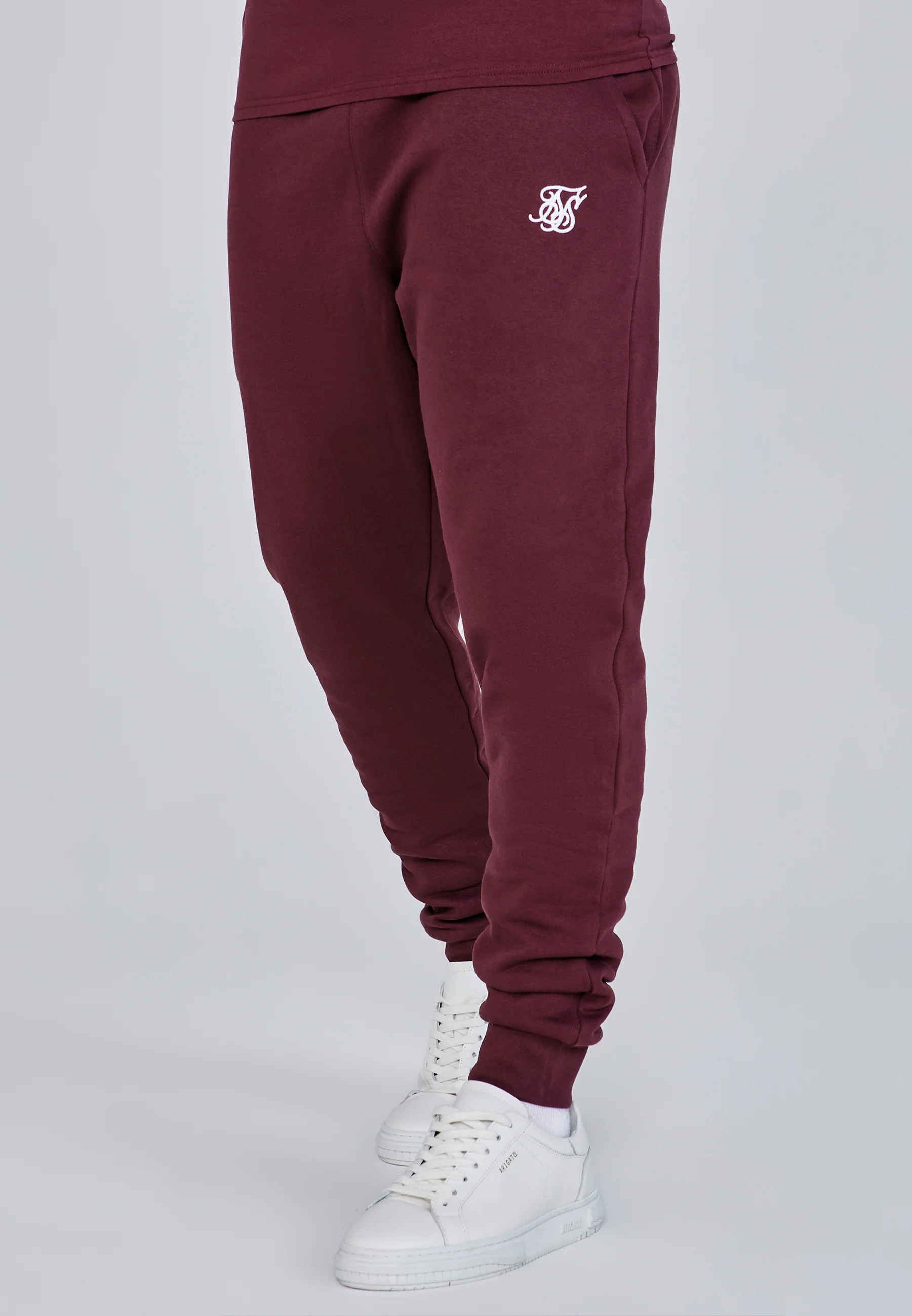 Burgundy Essentials Joggers