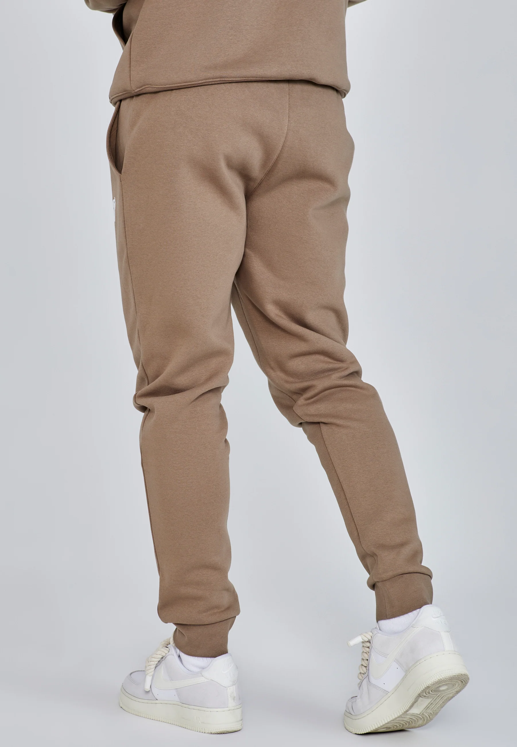 Brown Essentials Joggers - Image 4