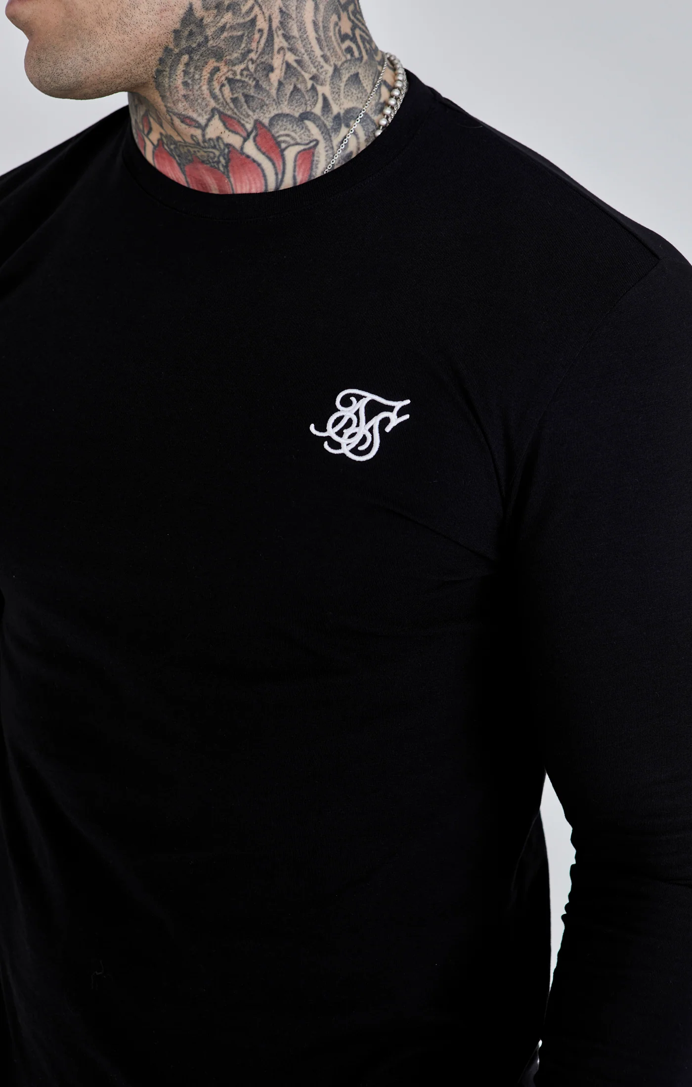 Black Essentials Long Sleeve T-Shirt - Image 3