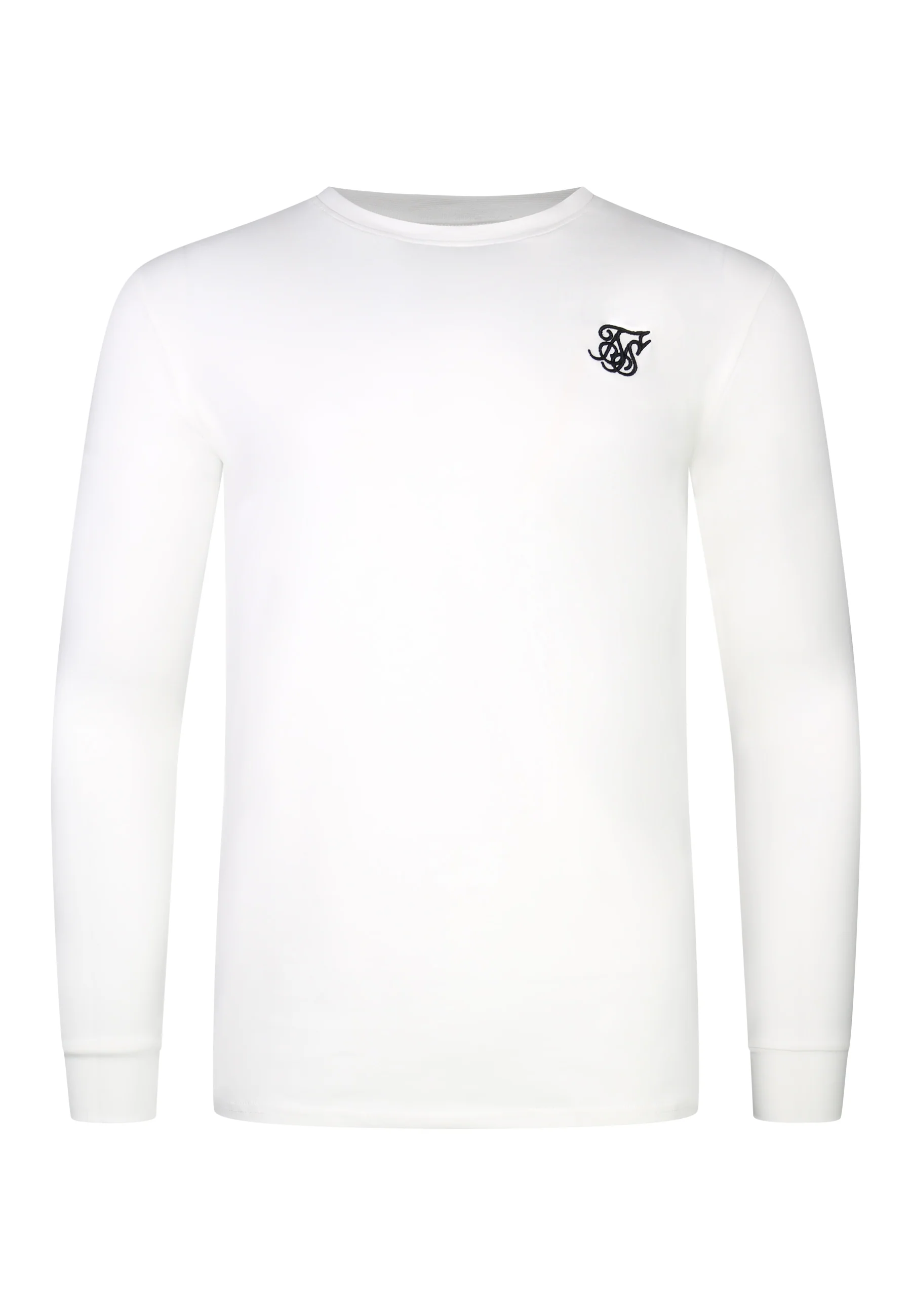 White Essentials Long Sleeve T-Shirt - Image 6