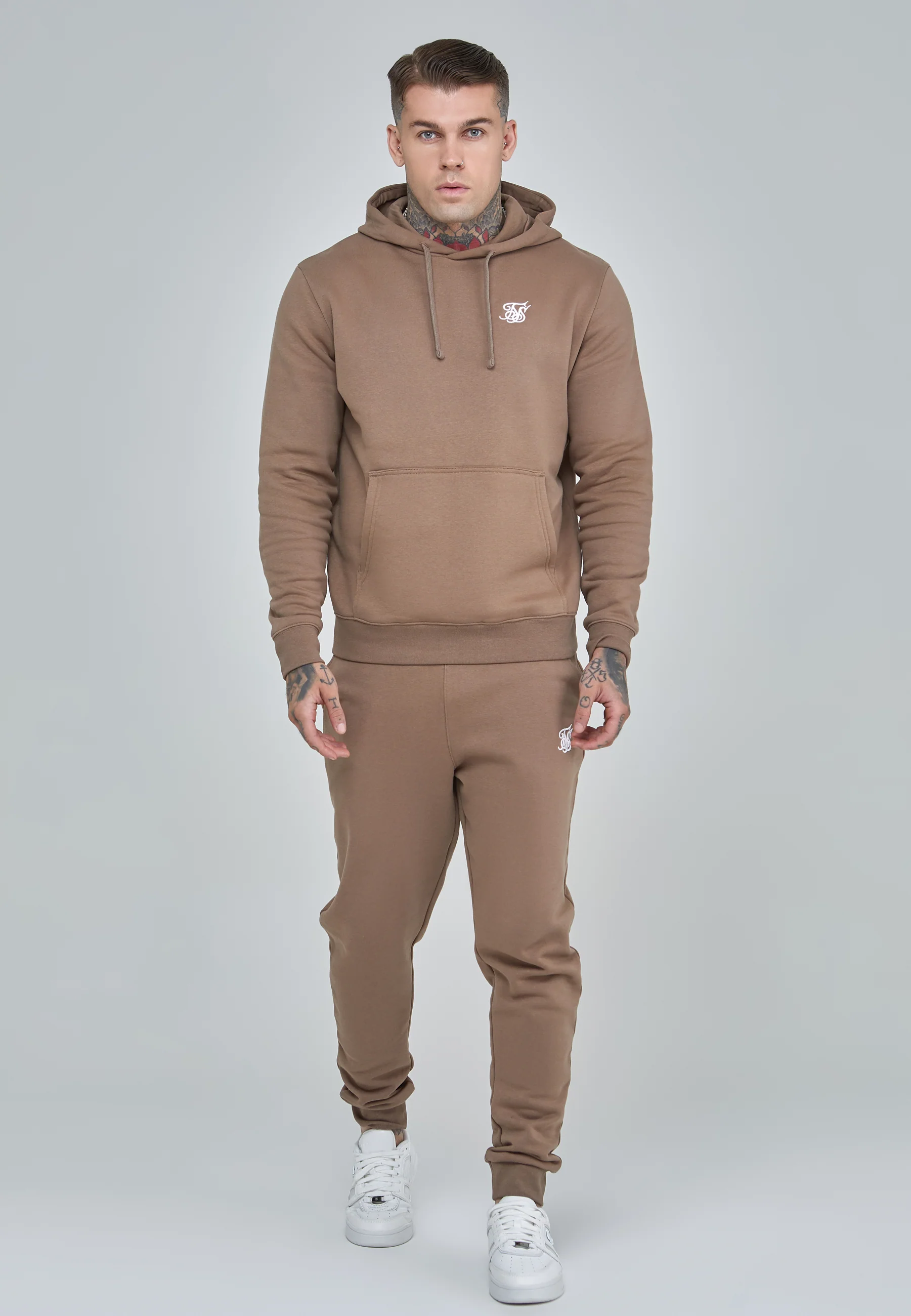 Brown Essentials Overhead Hoodie - Image 4