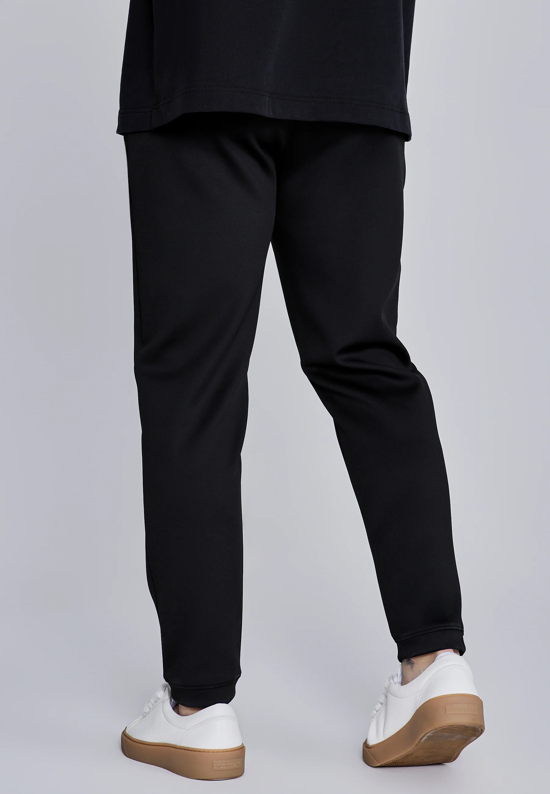 Black Essentials Pleated Pants - Image 3