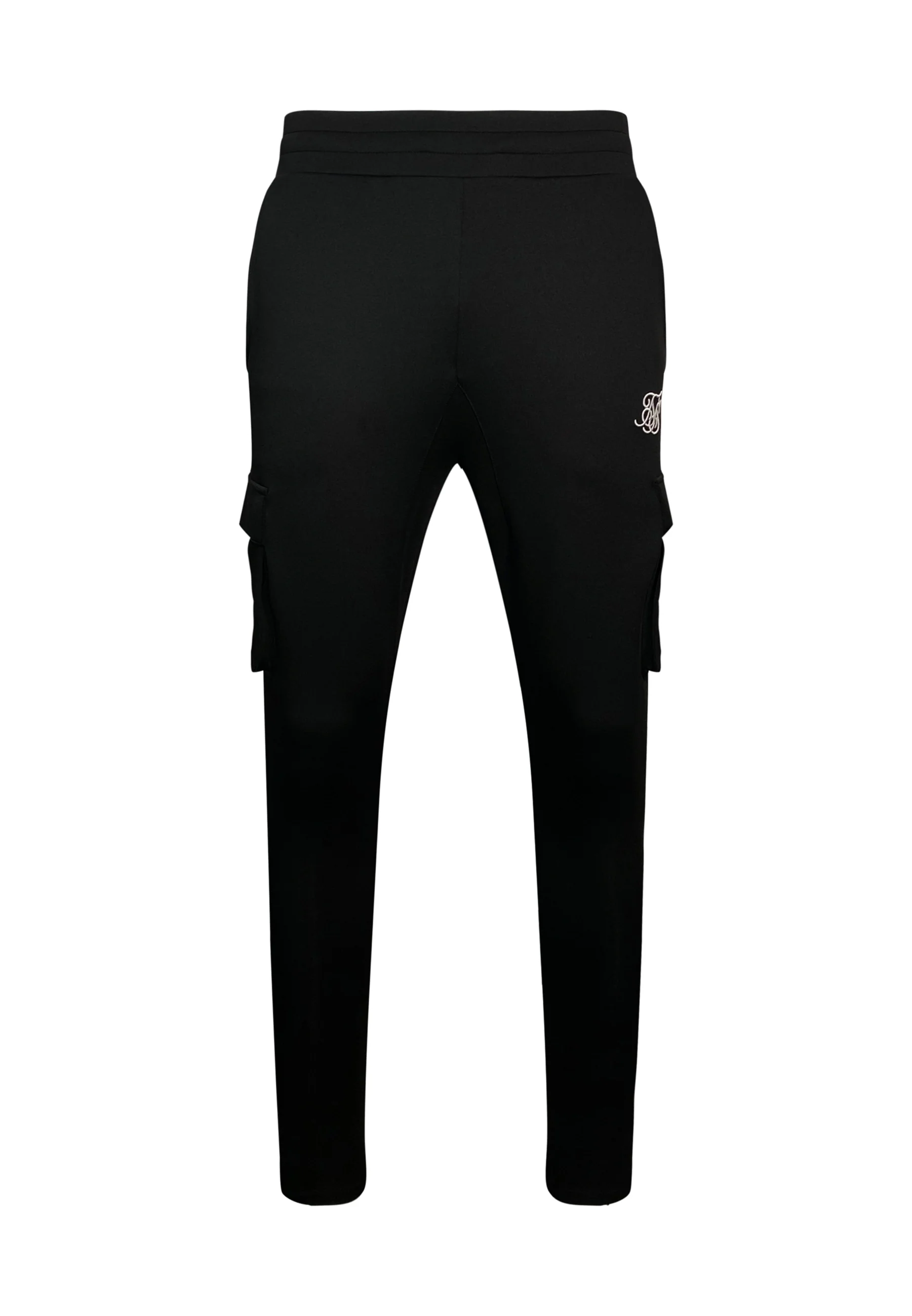 Black Essentials Poly Cargos - Image 6