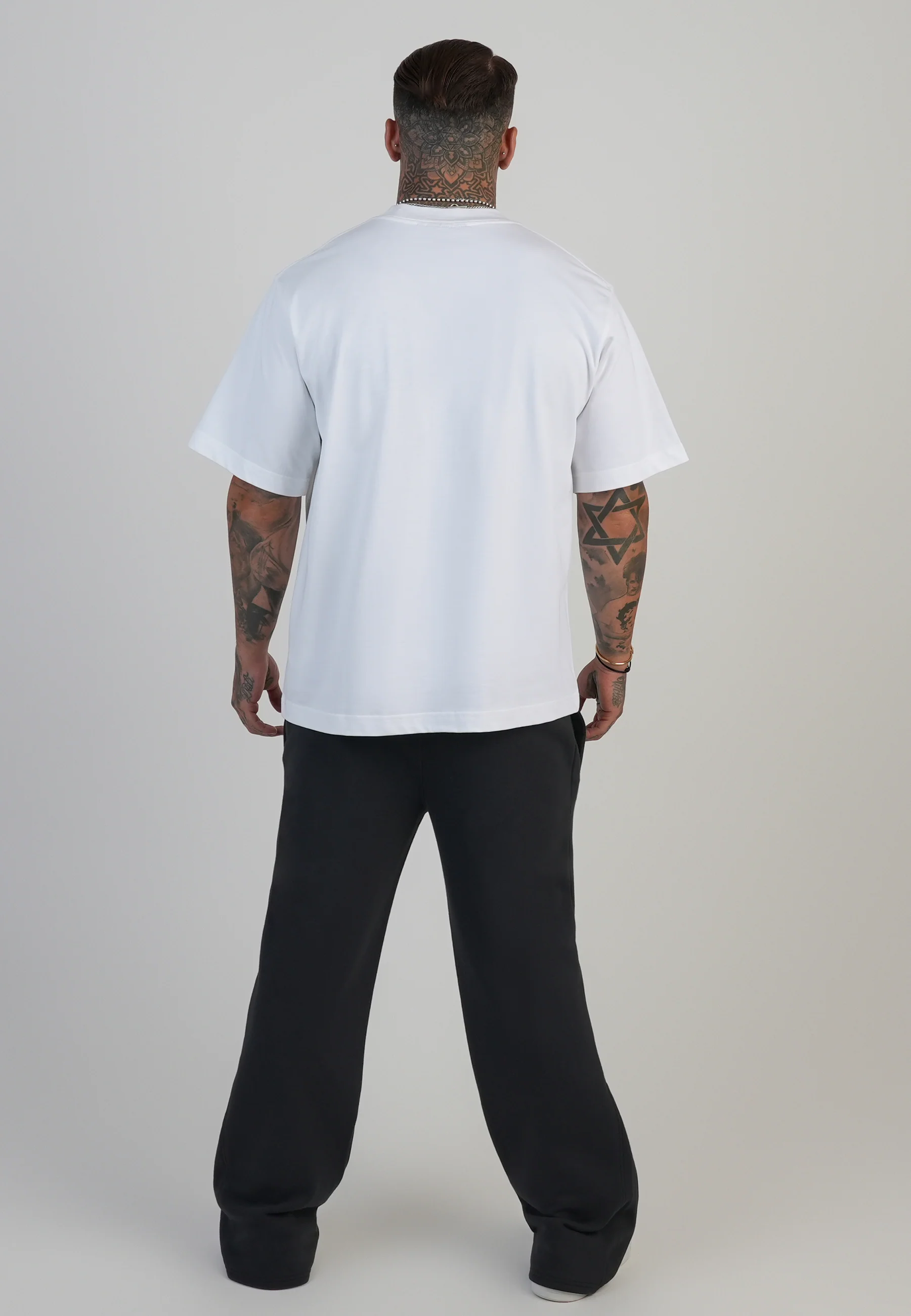 Black Essentials Poly Cargos - Image 5