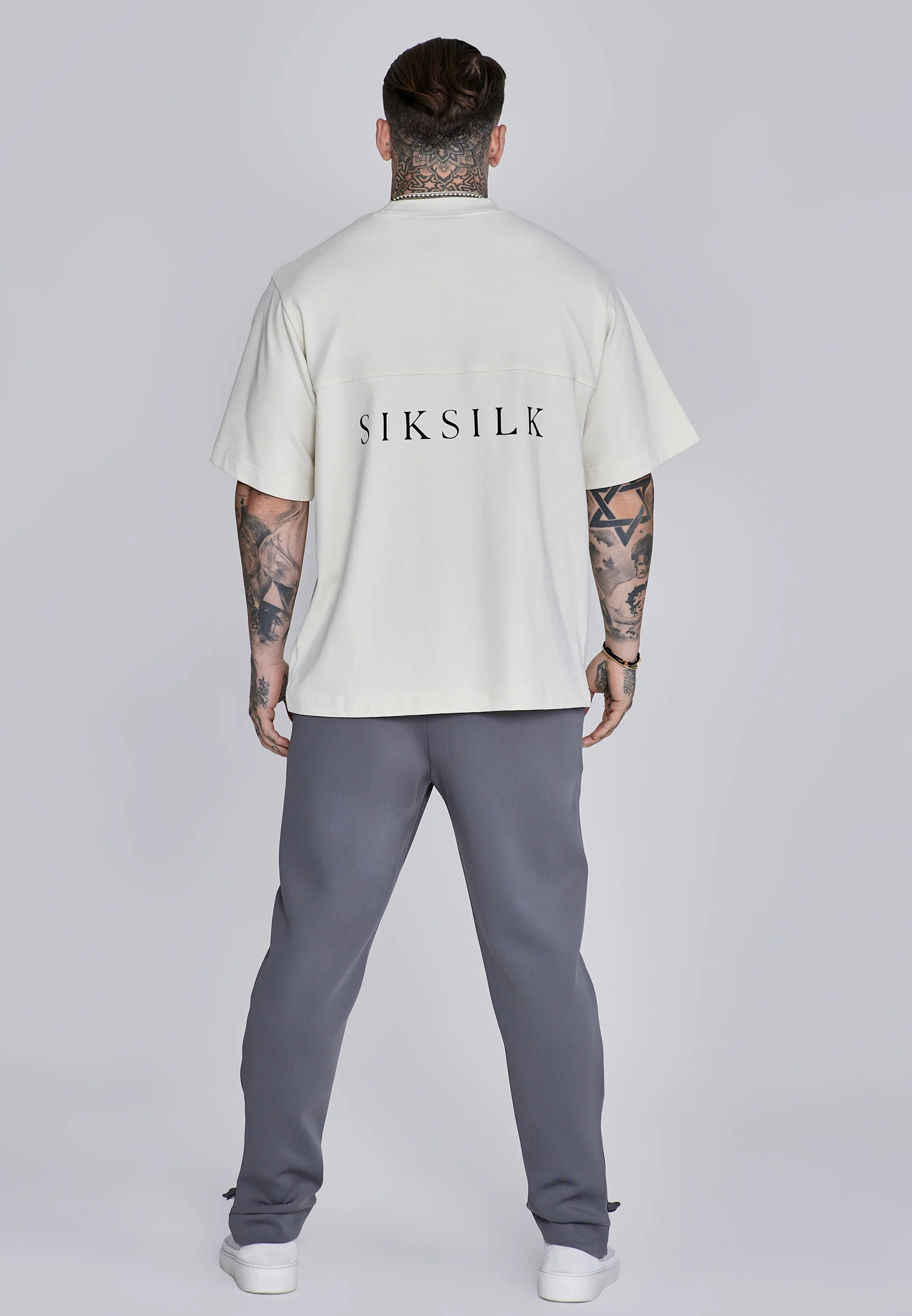 Dark Grey Essentials Poly Joggers - Image 5