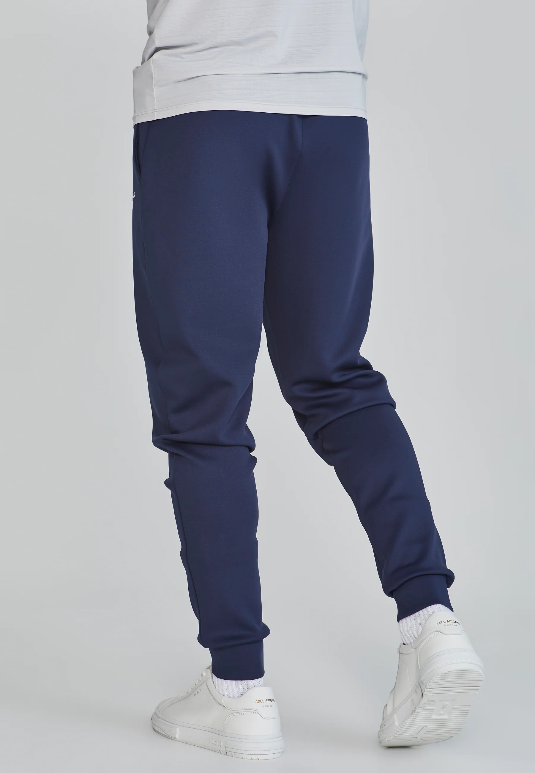 Navy Essentials Poly Track Pants - Image 4