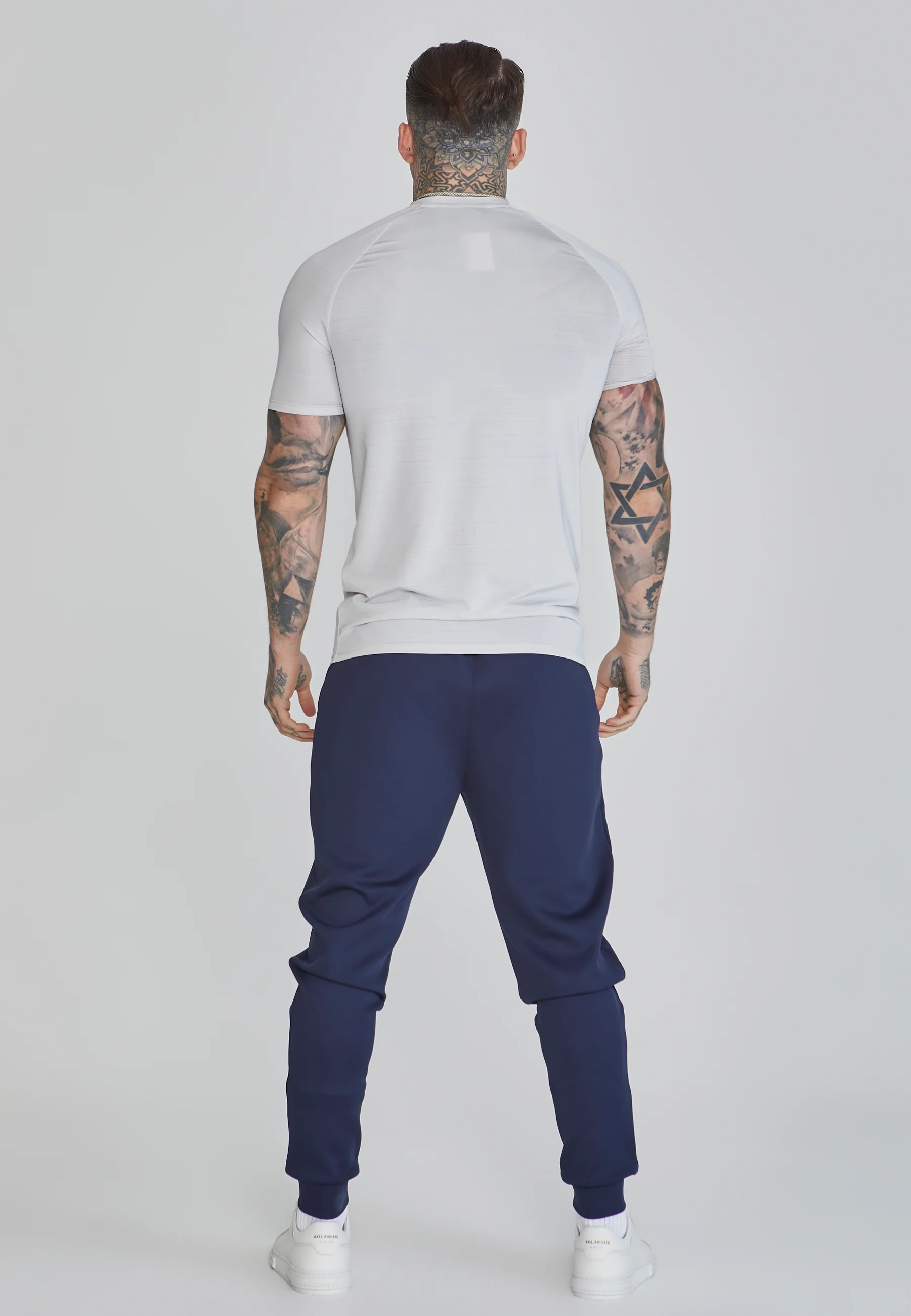 Navy Essentials Poly Track Pants - Image 5