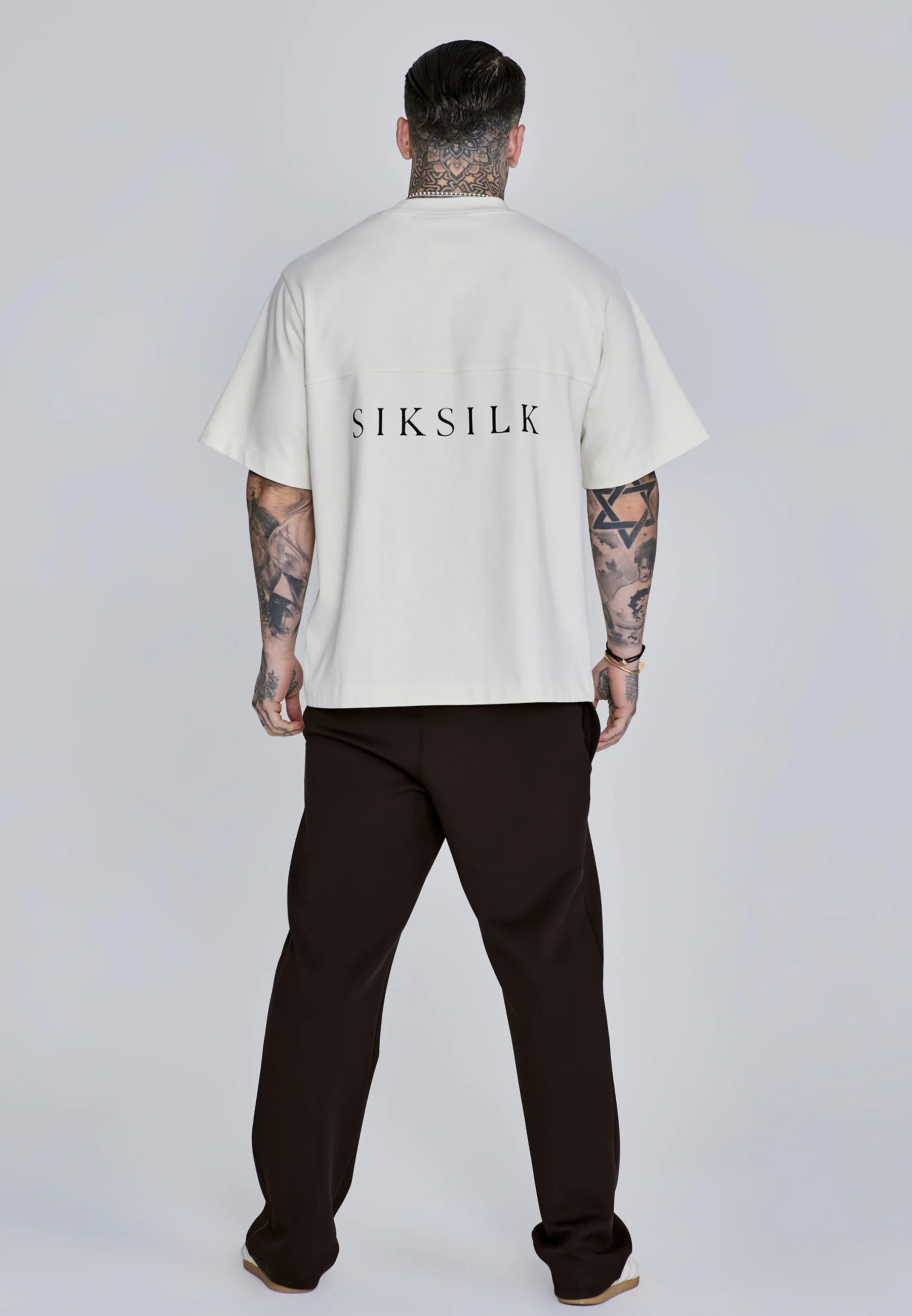 Brown Essentials Poly Track Pants - Image 5