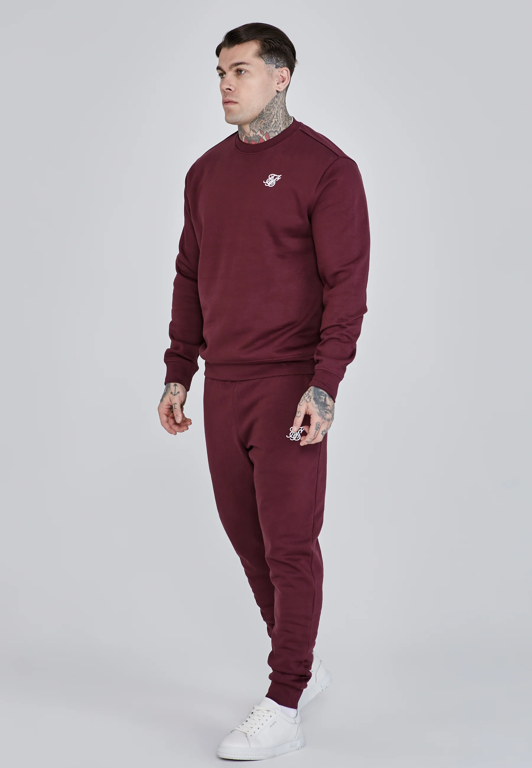 Burgundy Essentials Sweater - Image 4