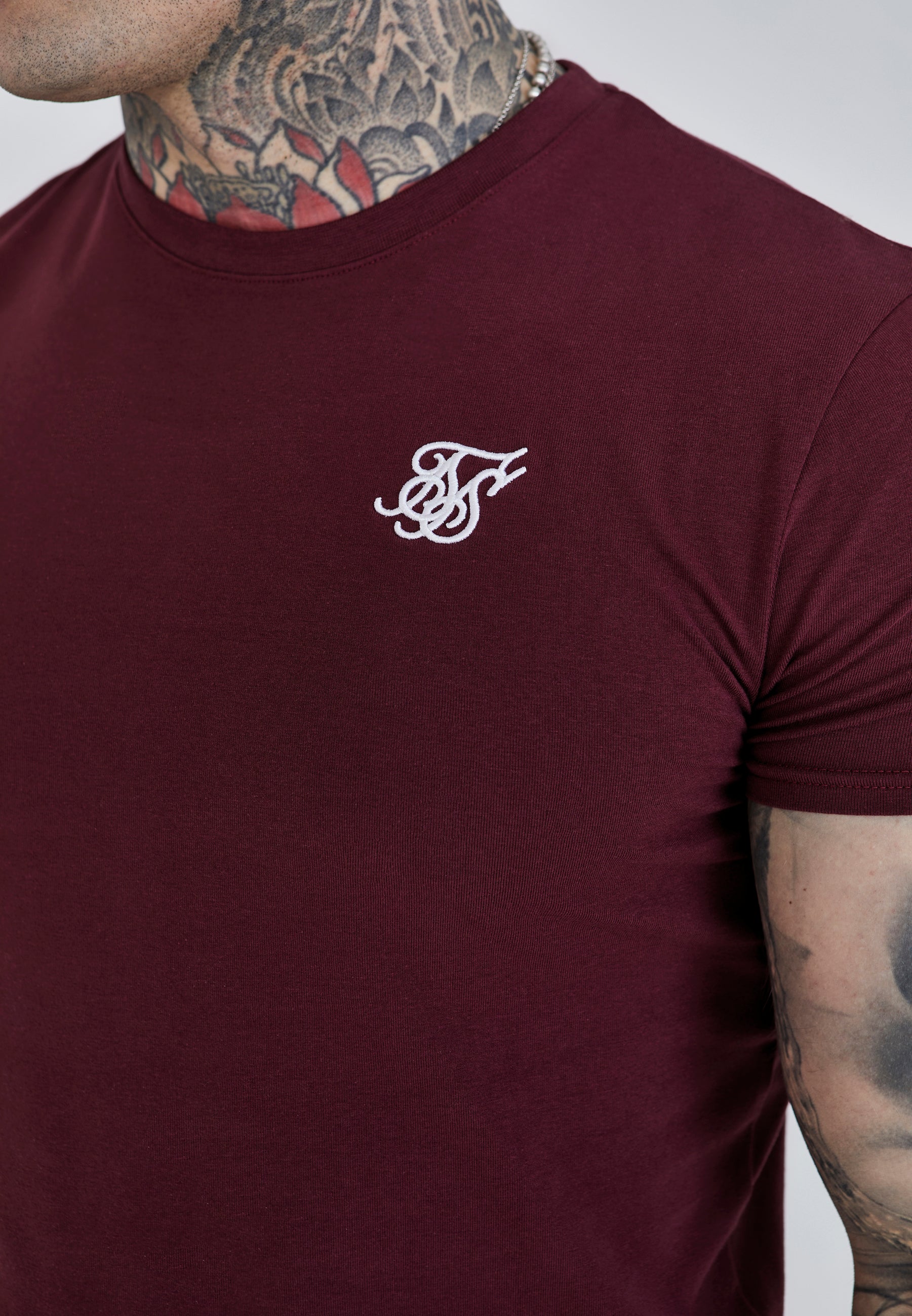 Burgundy Essentials T-Shirt - Image 3