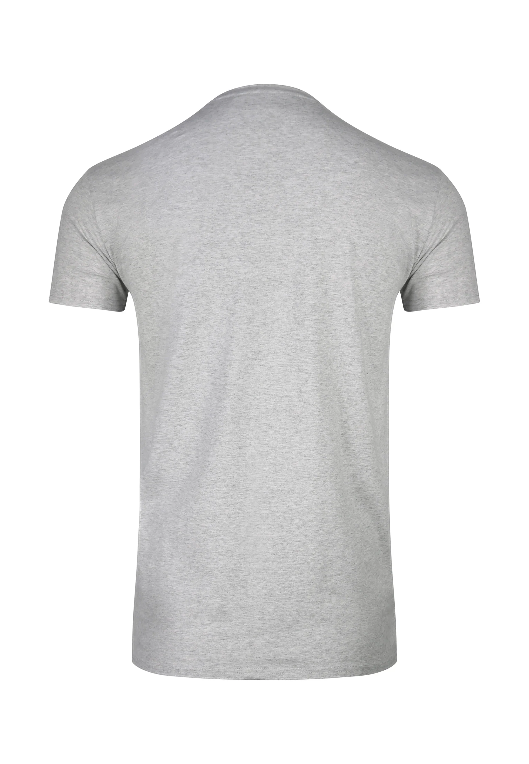 Grey Marl Essentials T-Shirt - Image 7