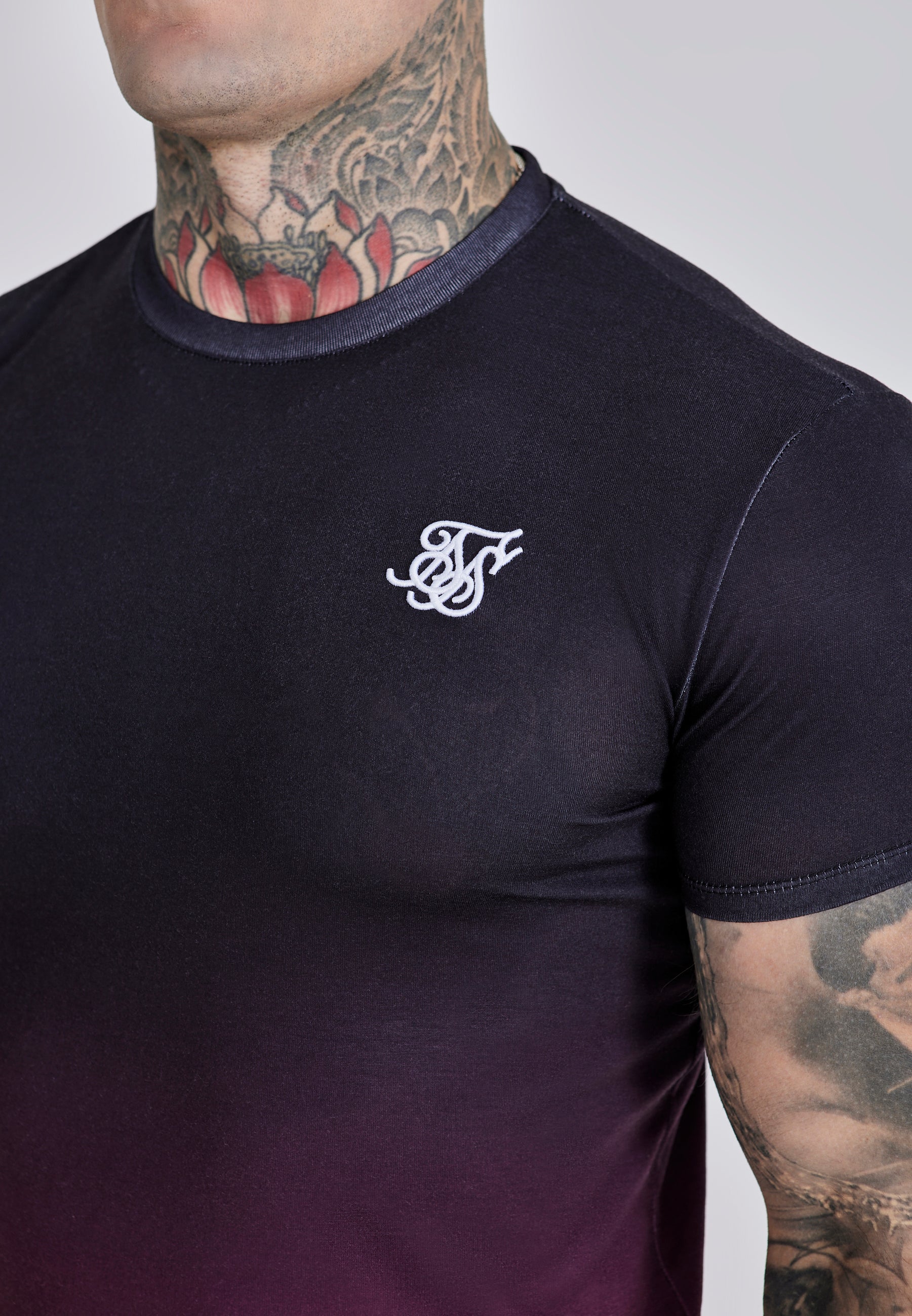 Blue Pink Fade T-Shirt - Image 2