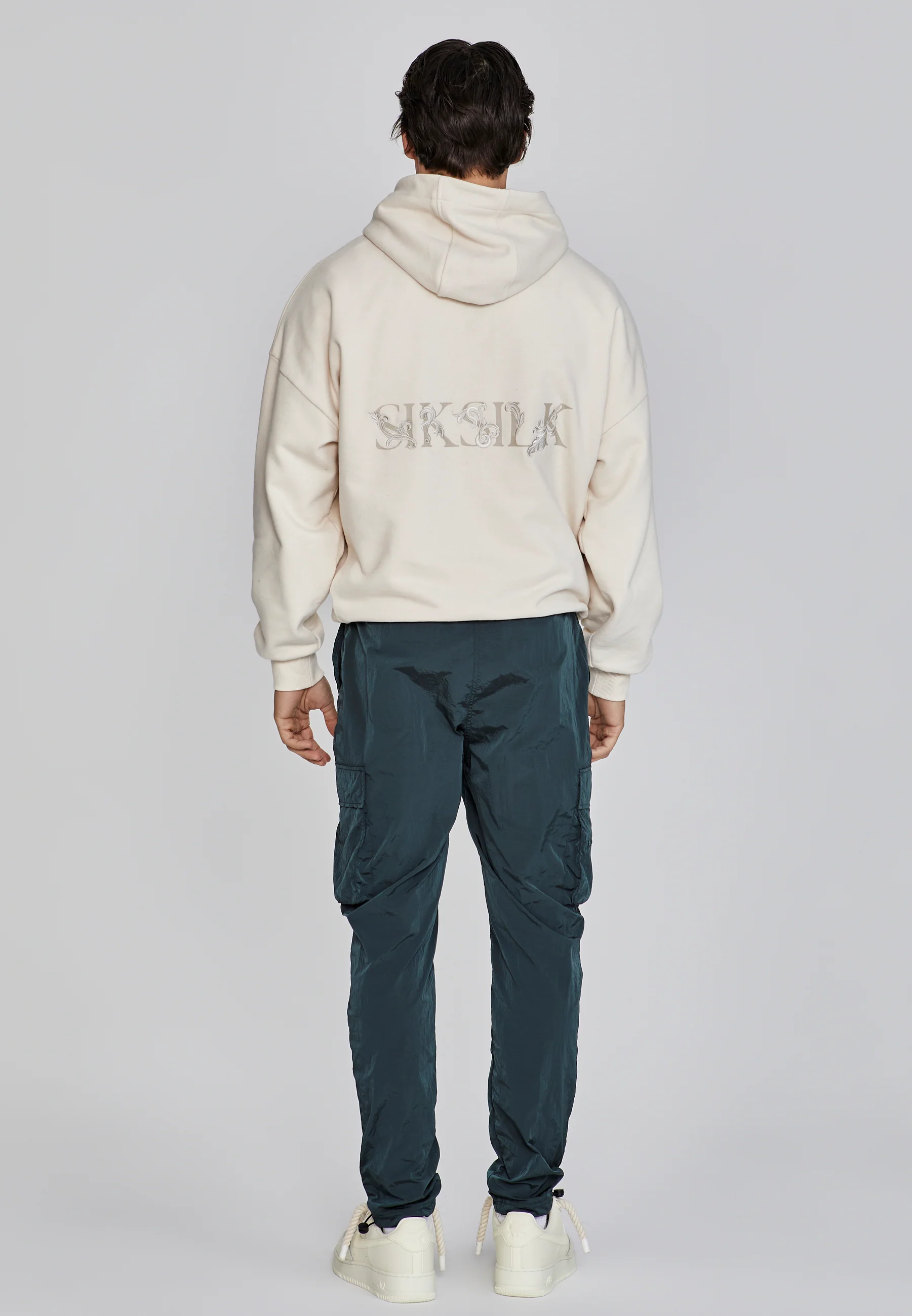 Ecru Filigree Hoodie - Image 5