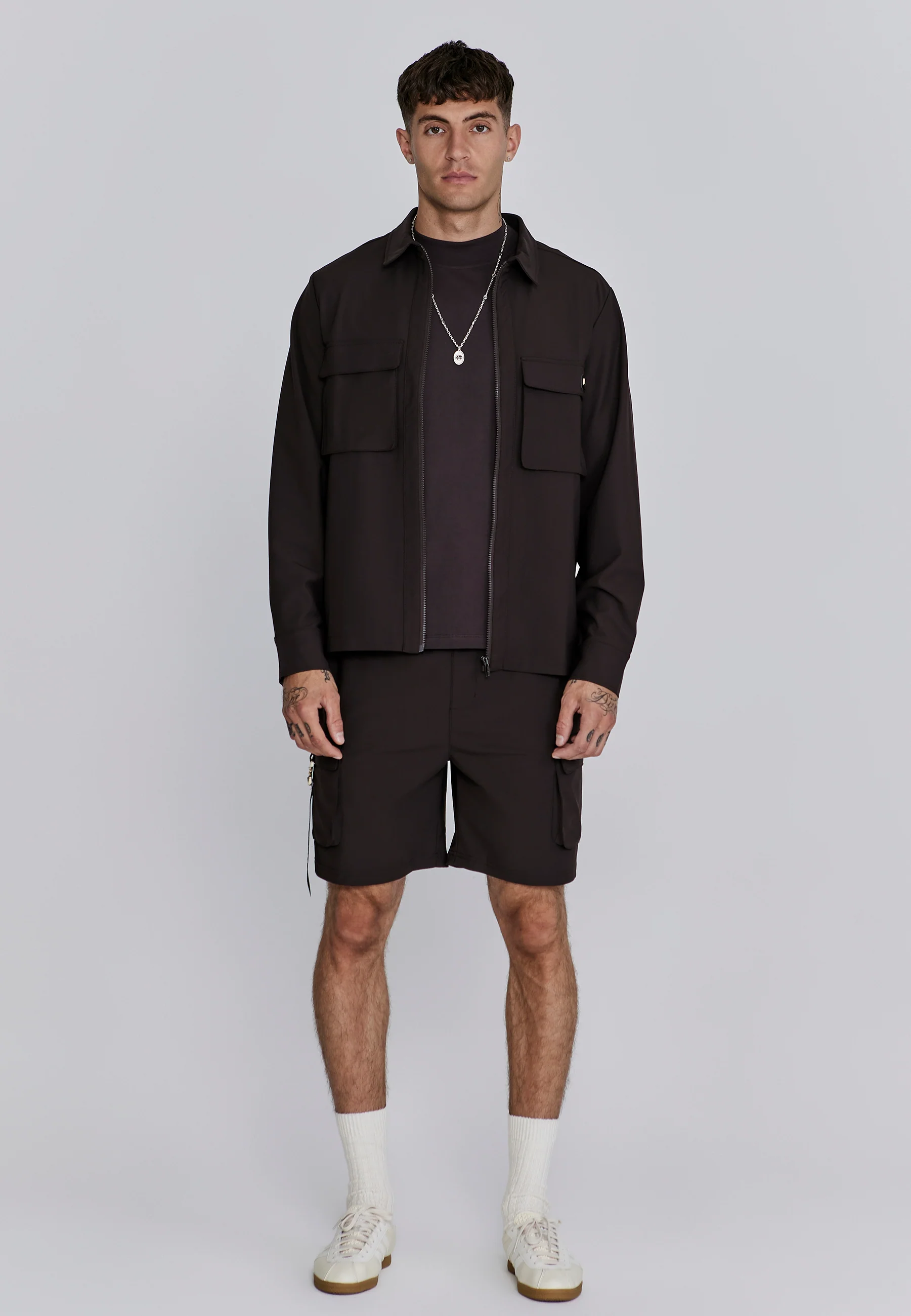 Brown Flight Cargo Short - Image 4