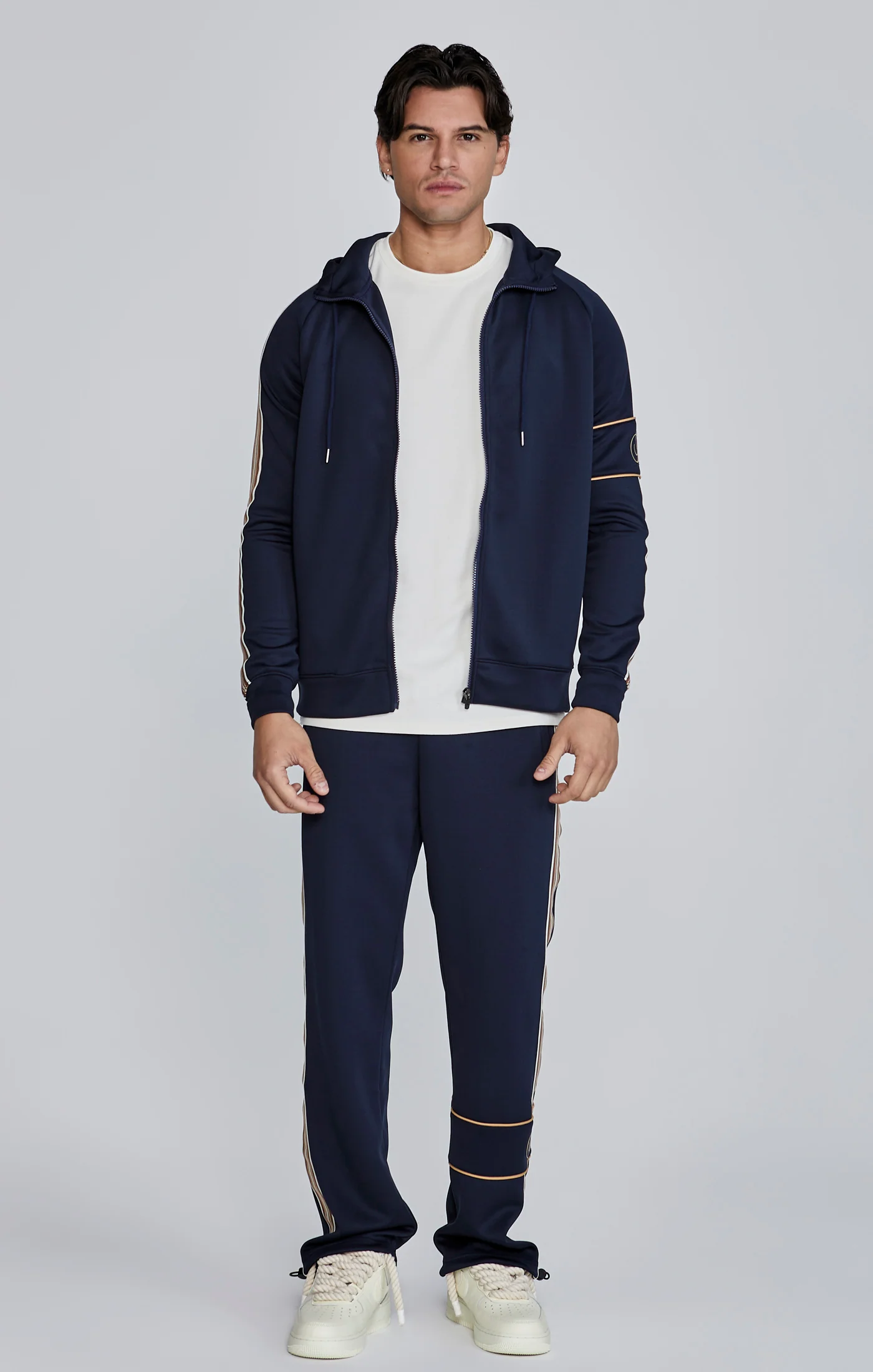 Navy Full Zip Hoodie - Image 2