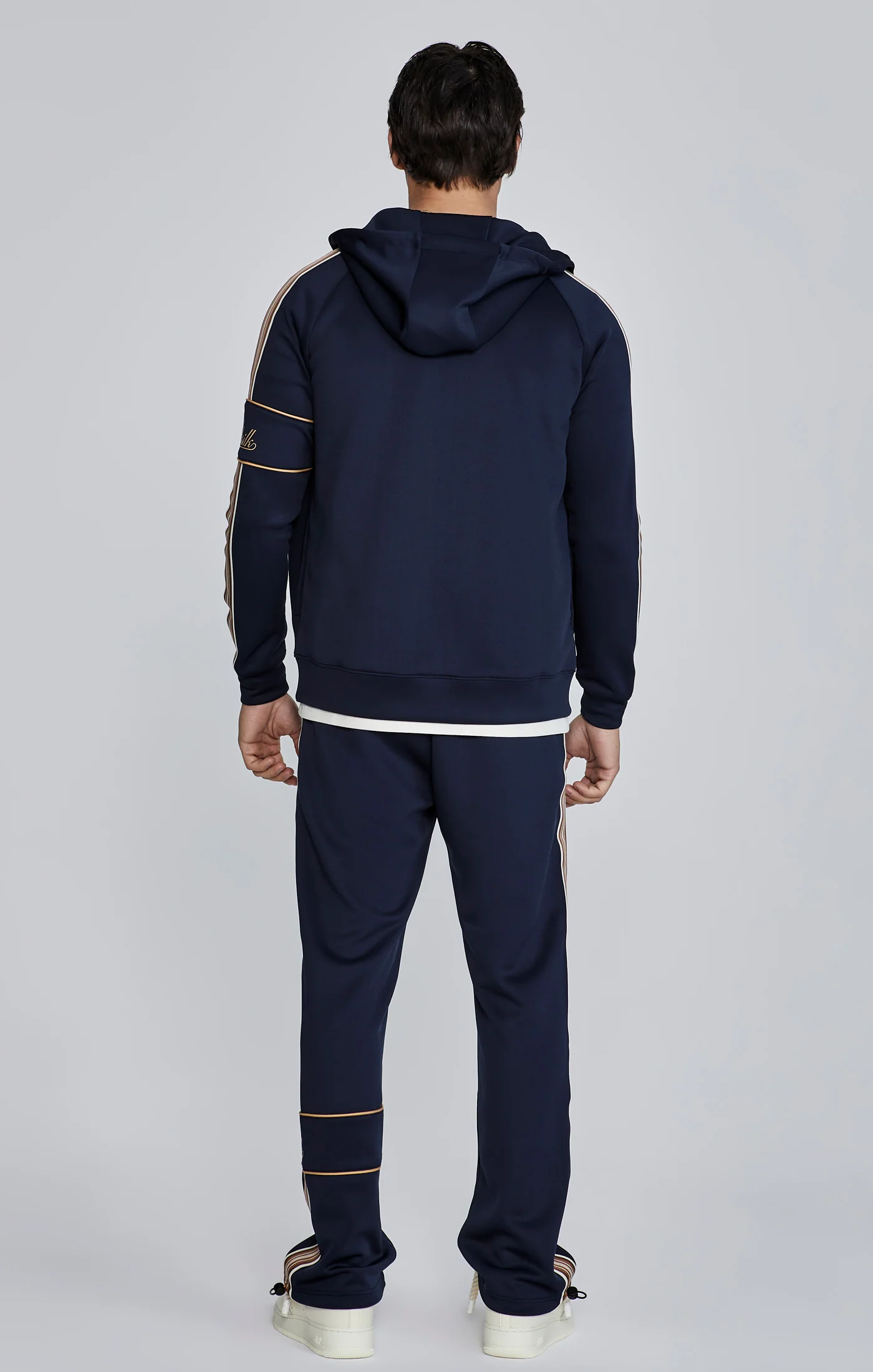 Navy Full Zip Hoodie - Image 5