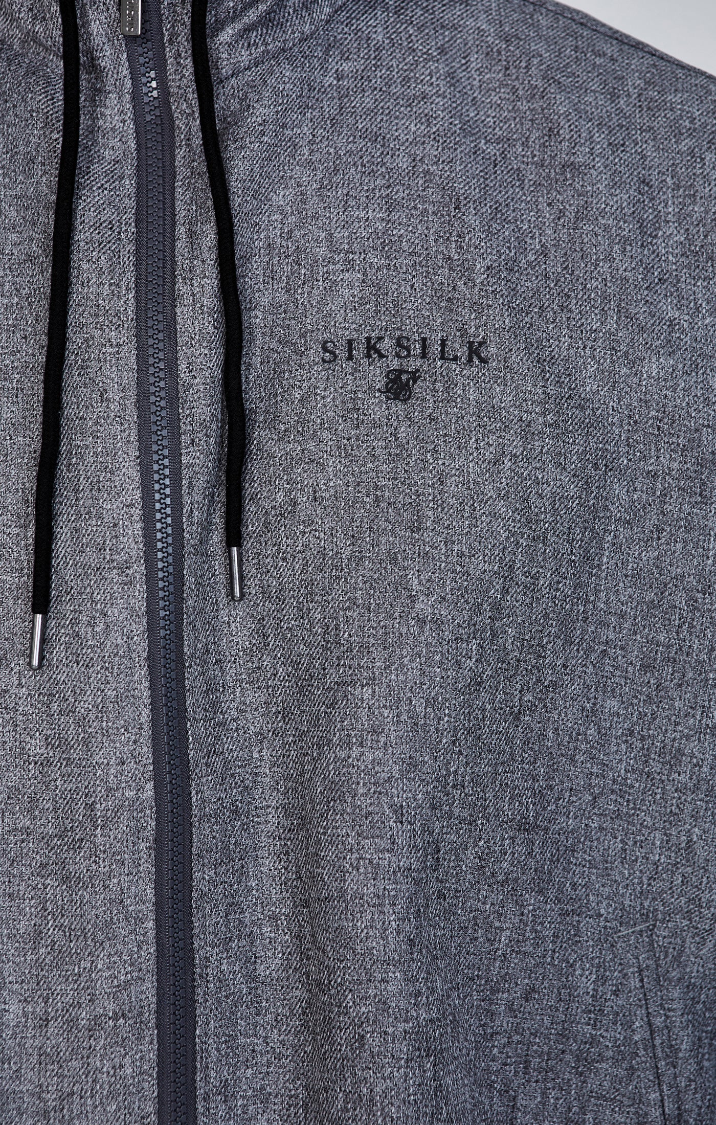 Grey Full Zip Hoodie - Image 3