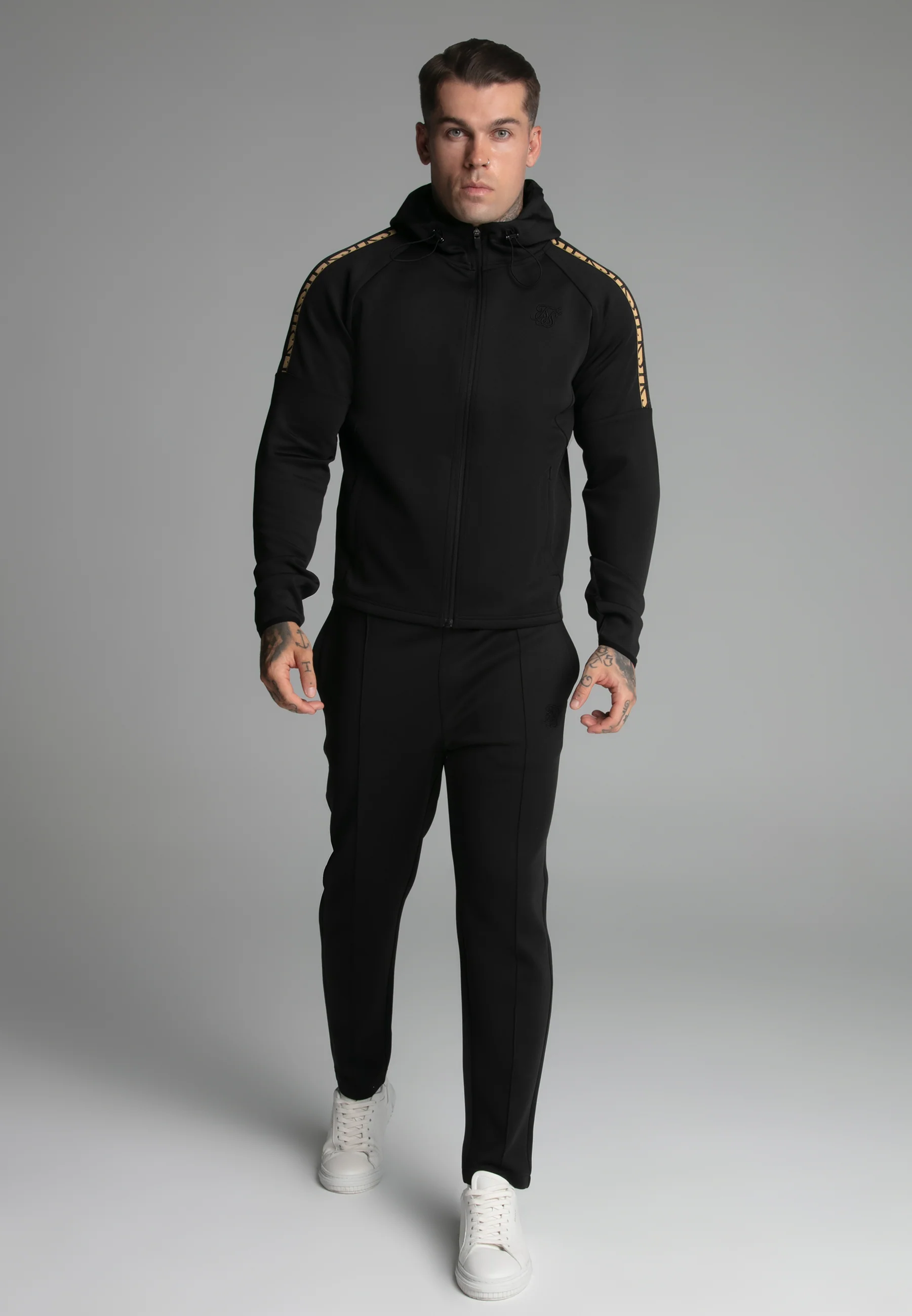 Black Full zip Hoodie - Image 2