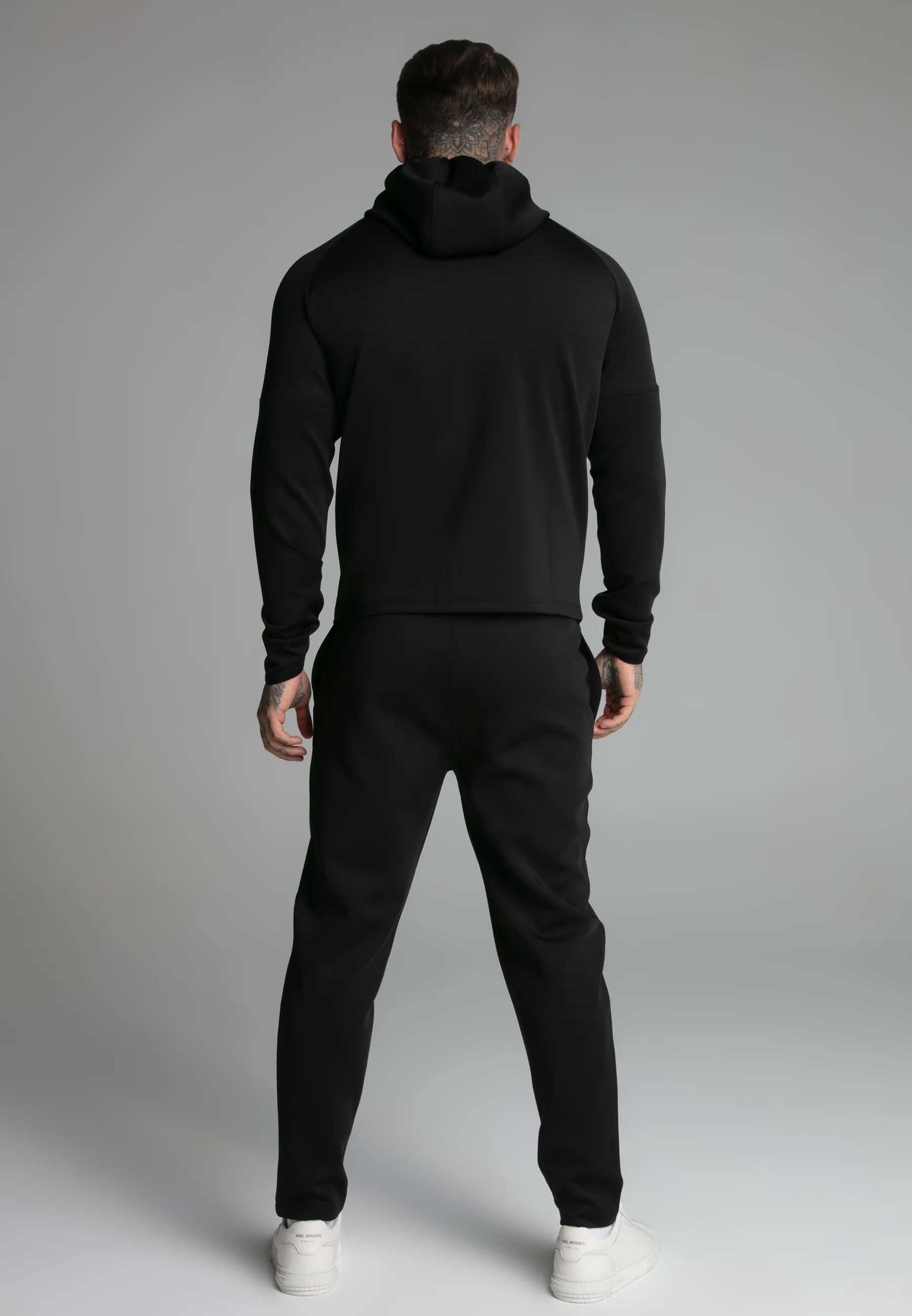 Black Full zip Hoodie - Image 5