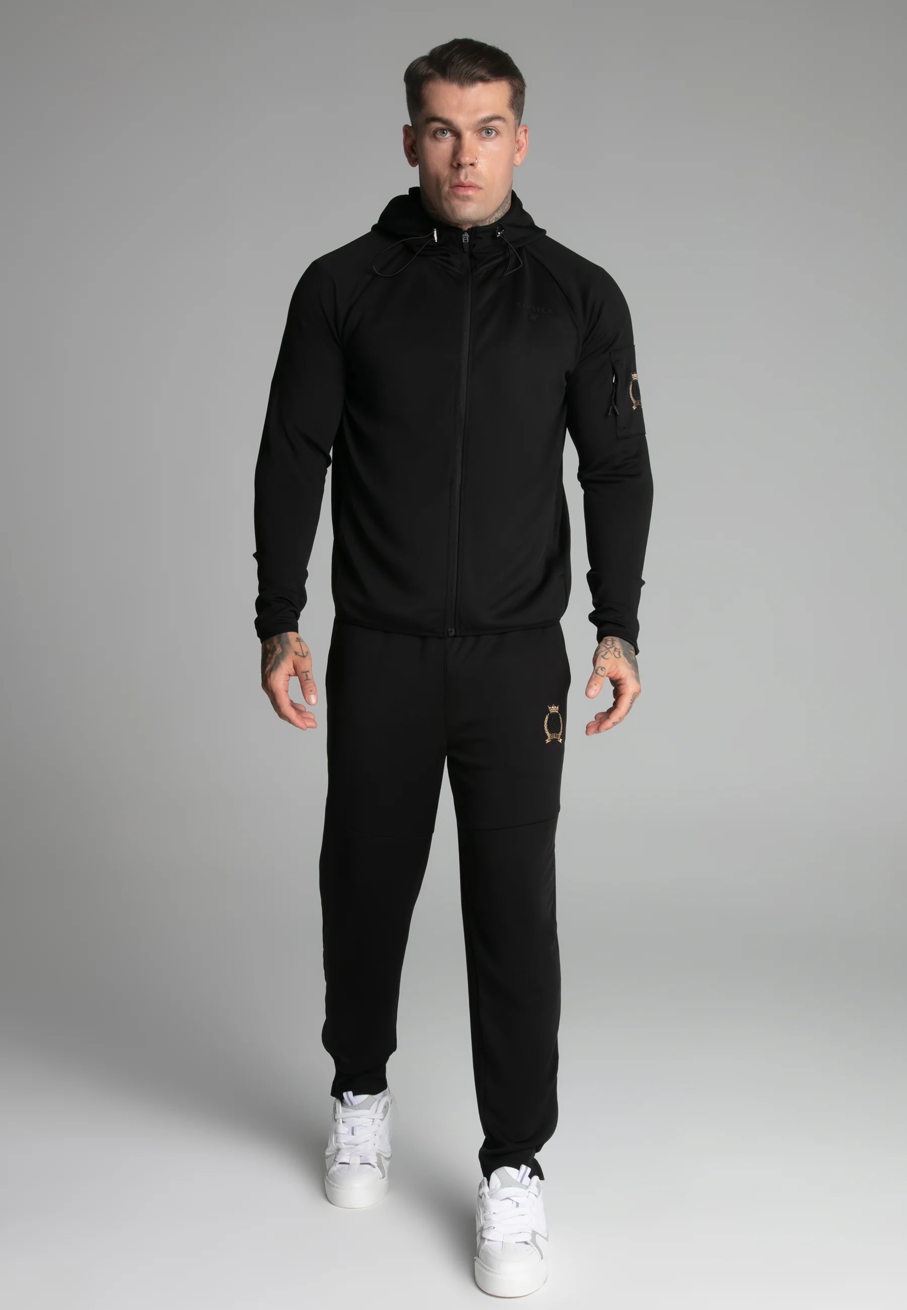 Black Full Zip Hoodie - Image 2
