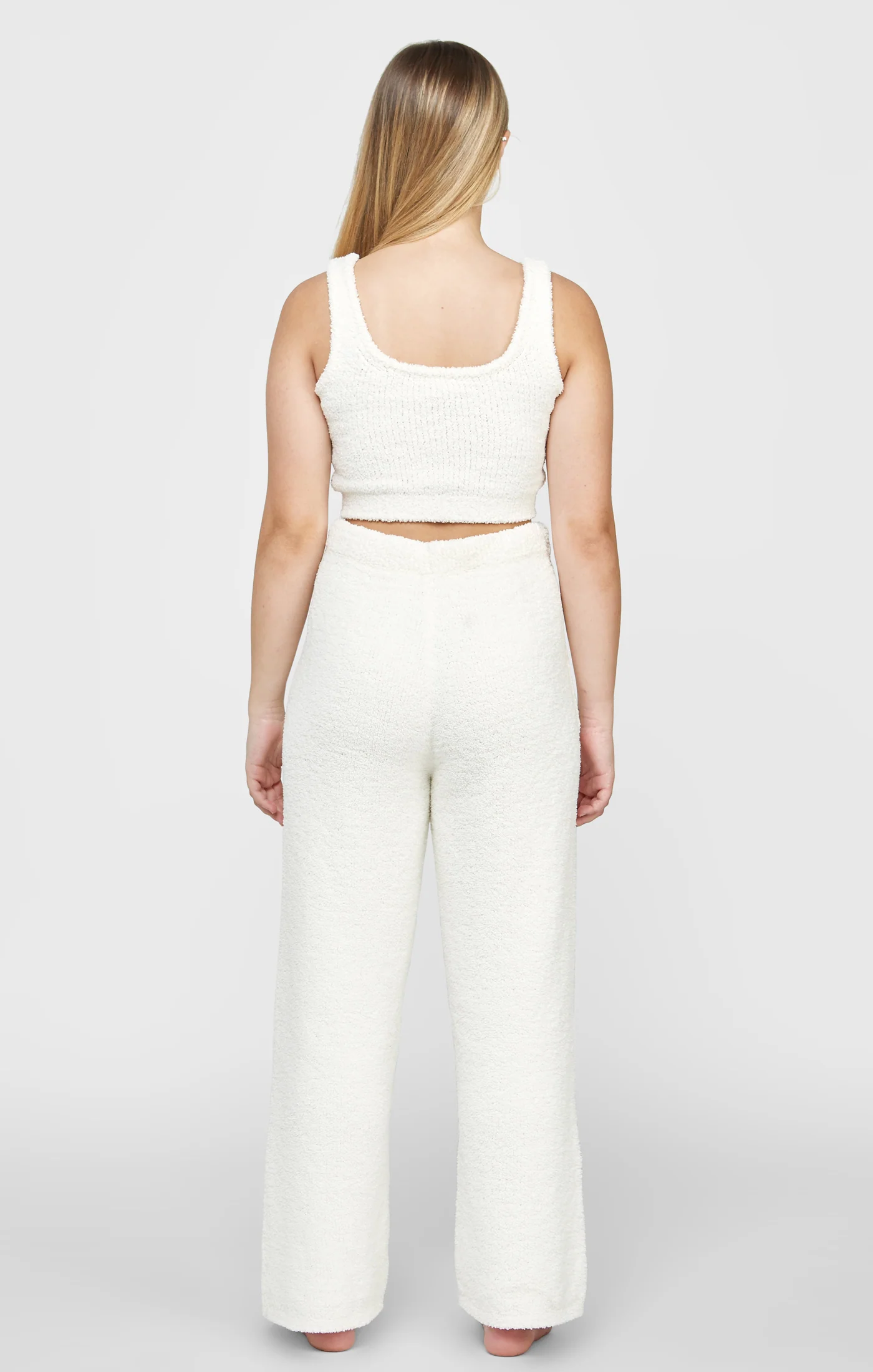 Girls Ecru Lounge Vest - Image 5