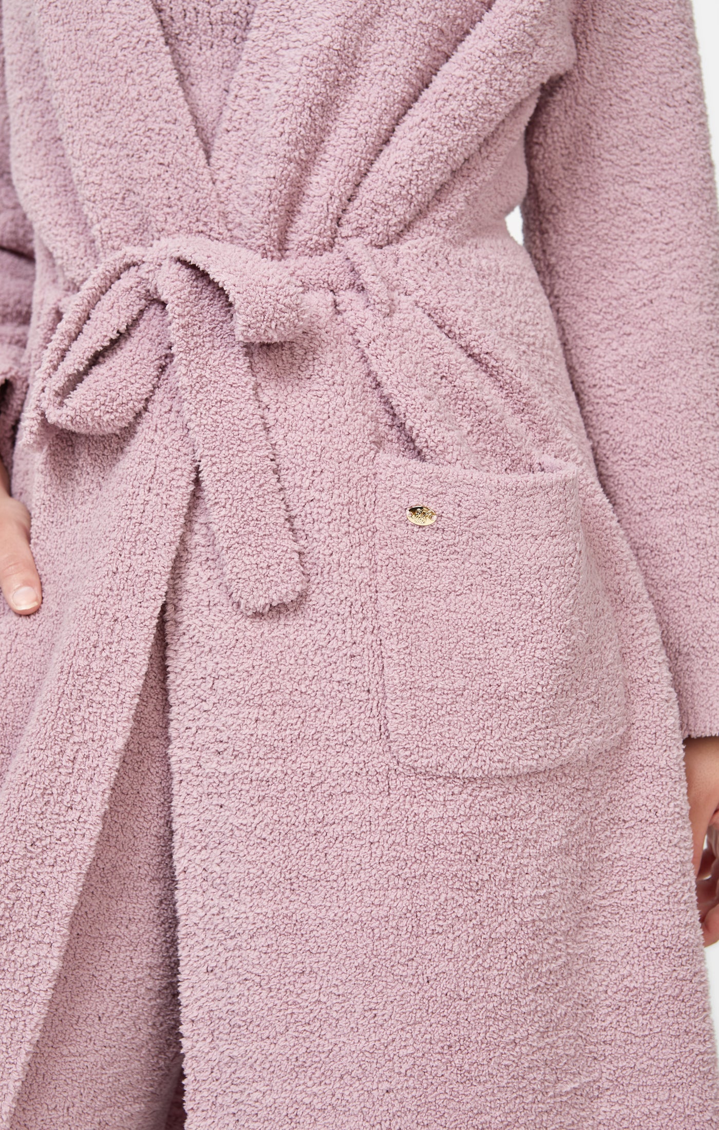 Girls Lavender Lounge Cardigan - Image 2
