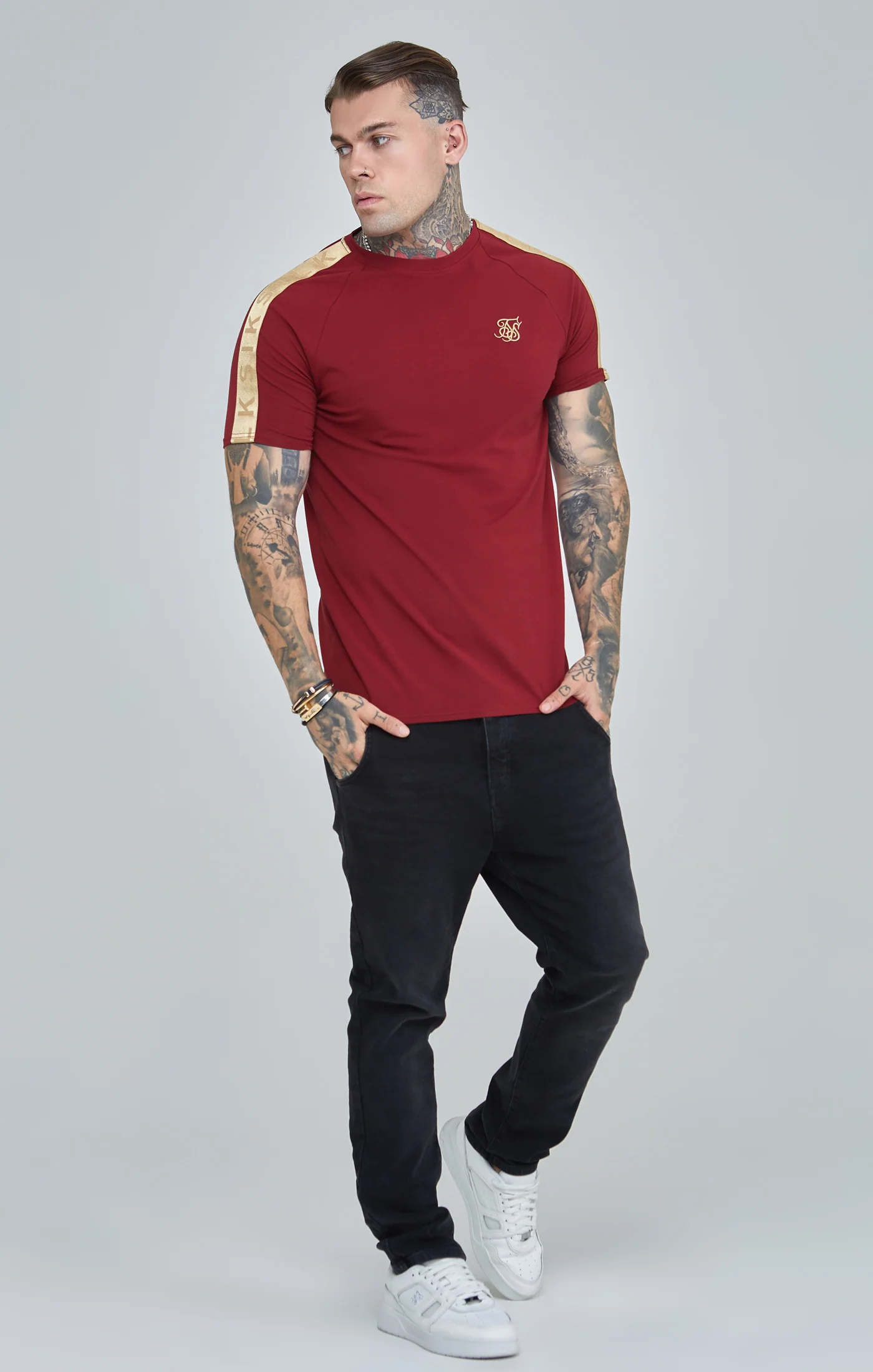 Gold Tape T Shirt - Image 4