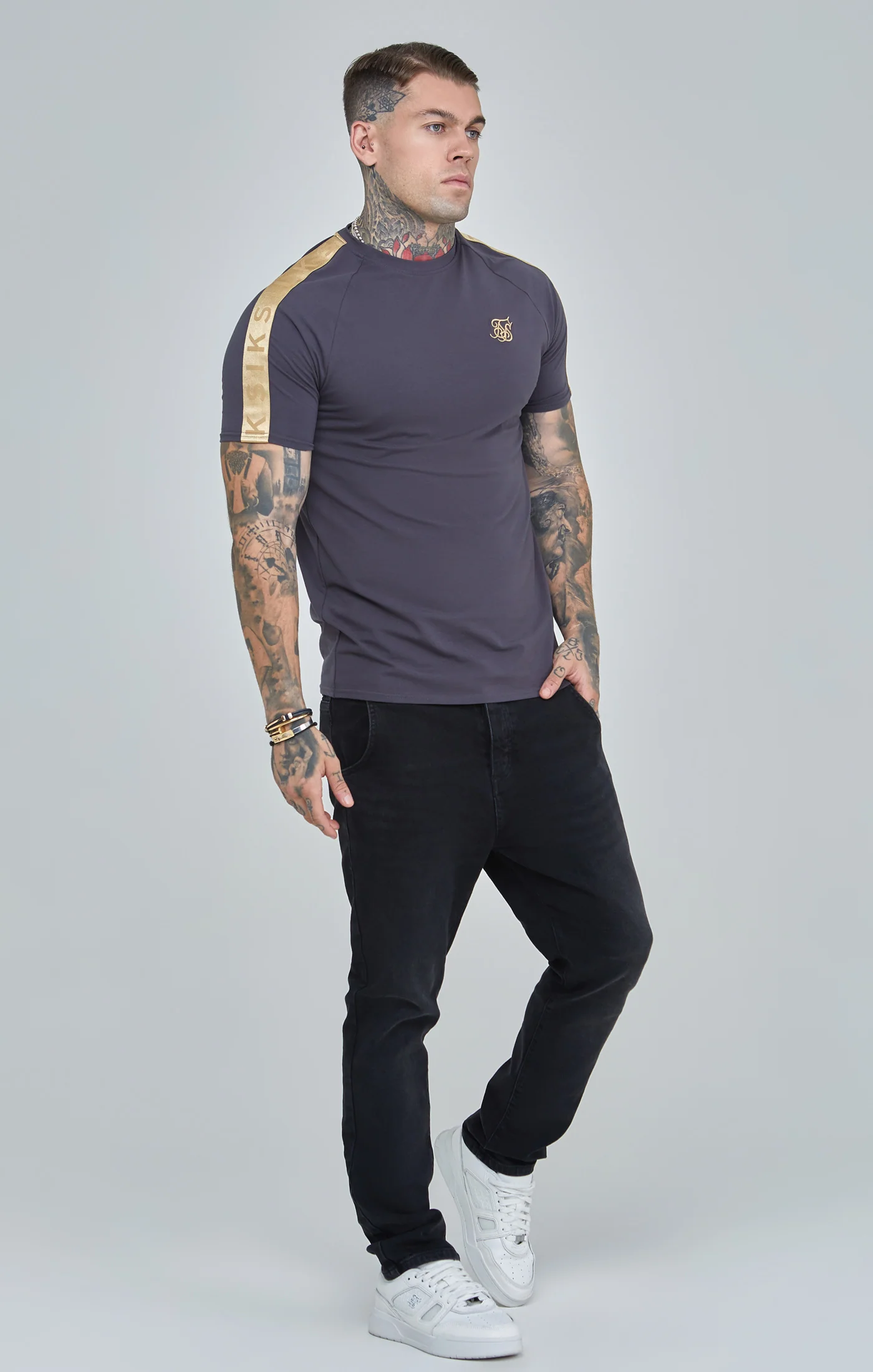 Gold Tape T Shirt - Image 2