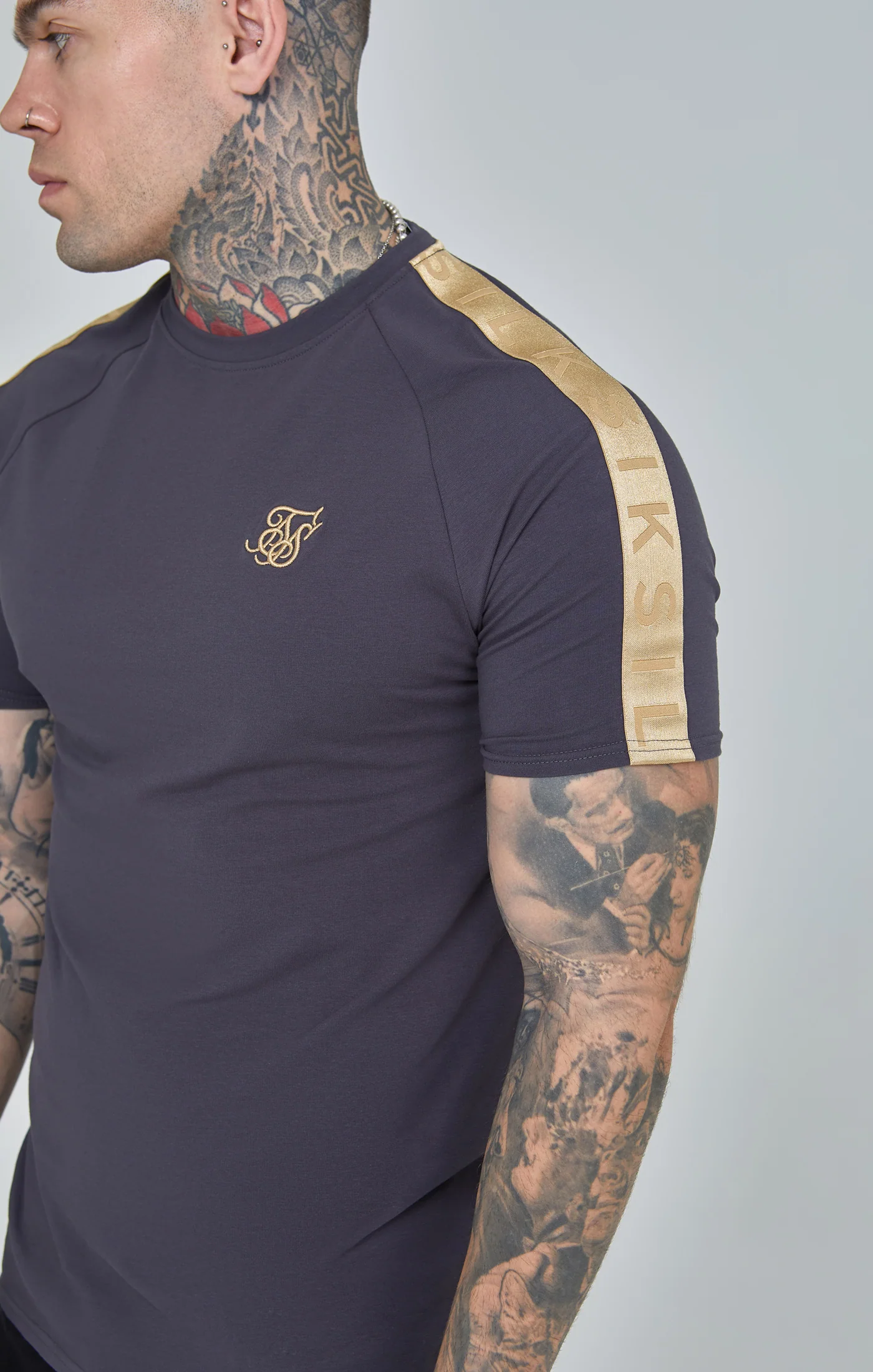 Gold Tape T Shirt - Image 3