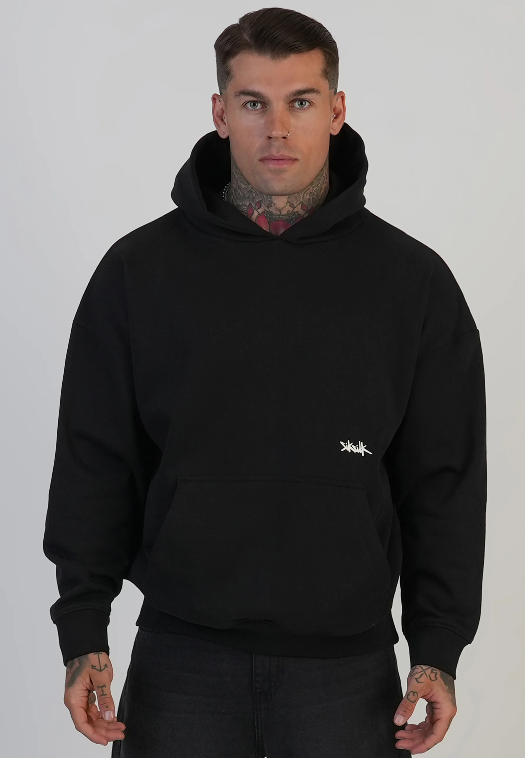 Black Graphic Hoodie - Image 2