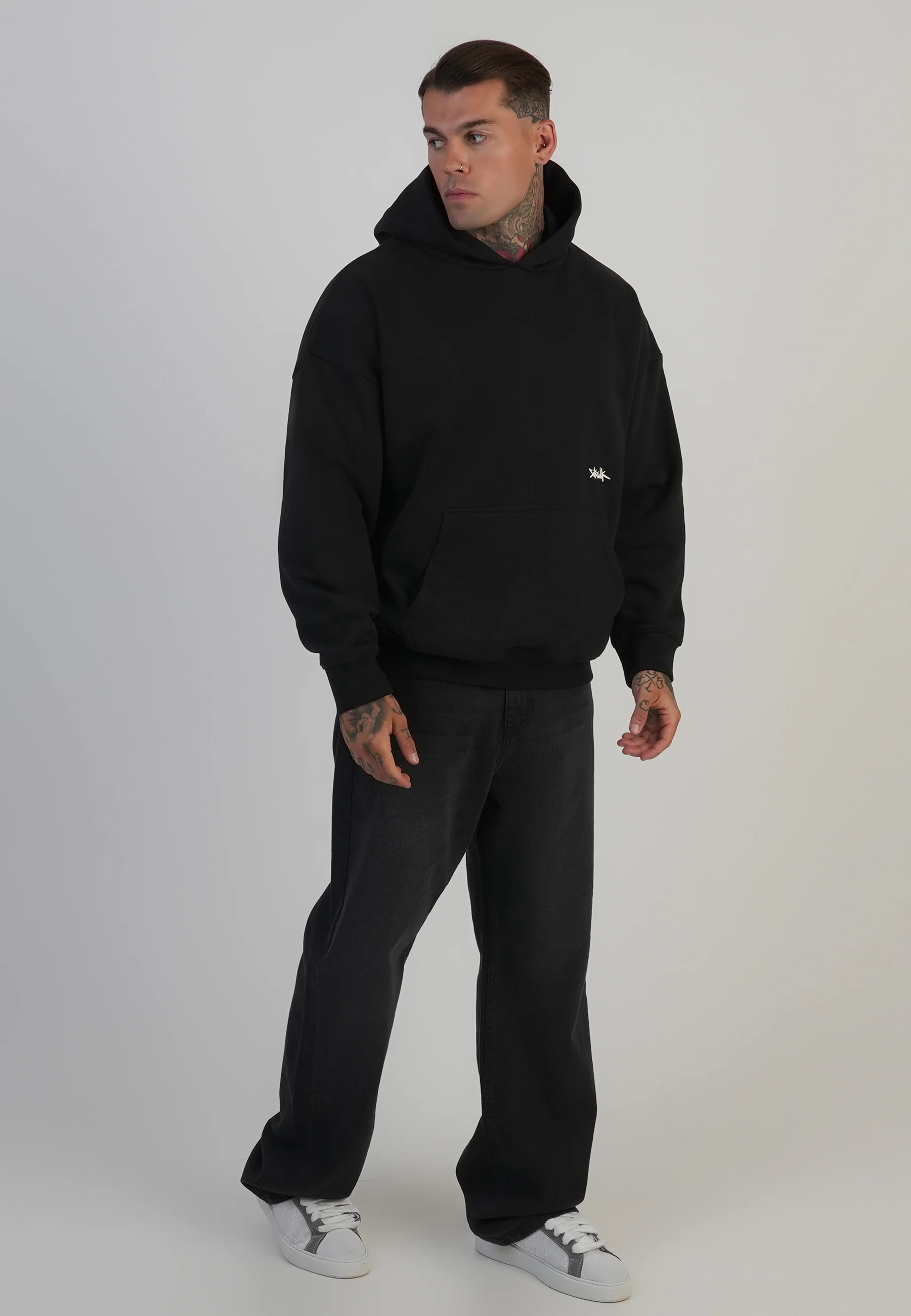 Black Graphic Hoodie - Image 4