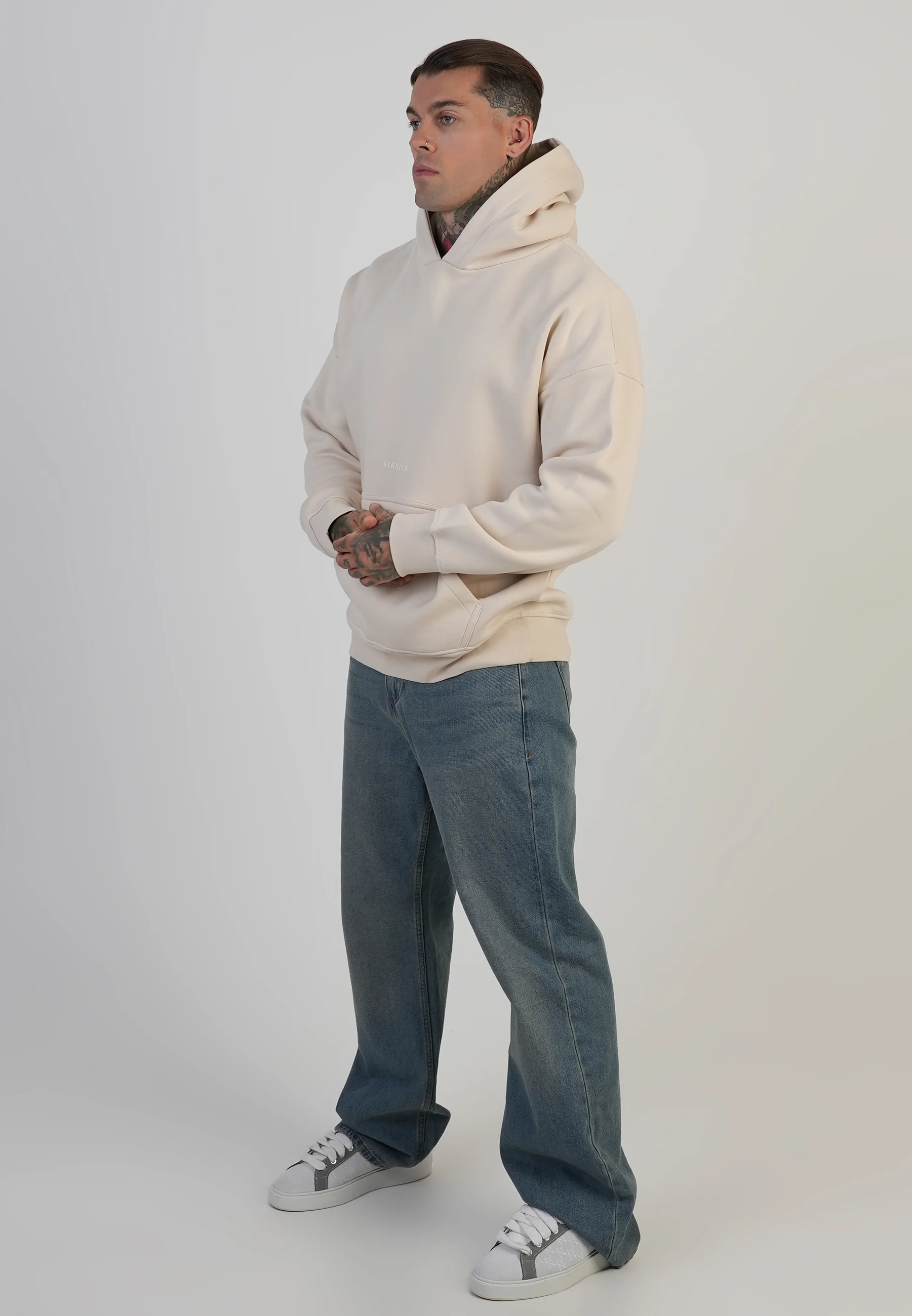 Ecru Graphic Hoodie - Image 4