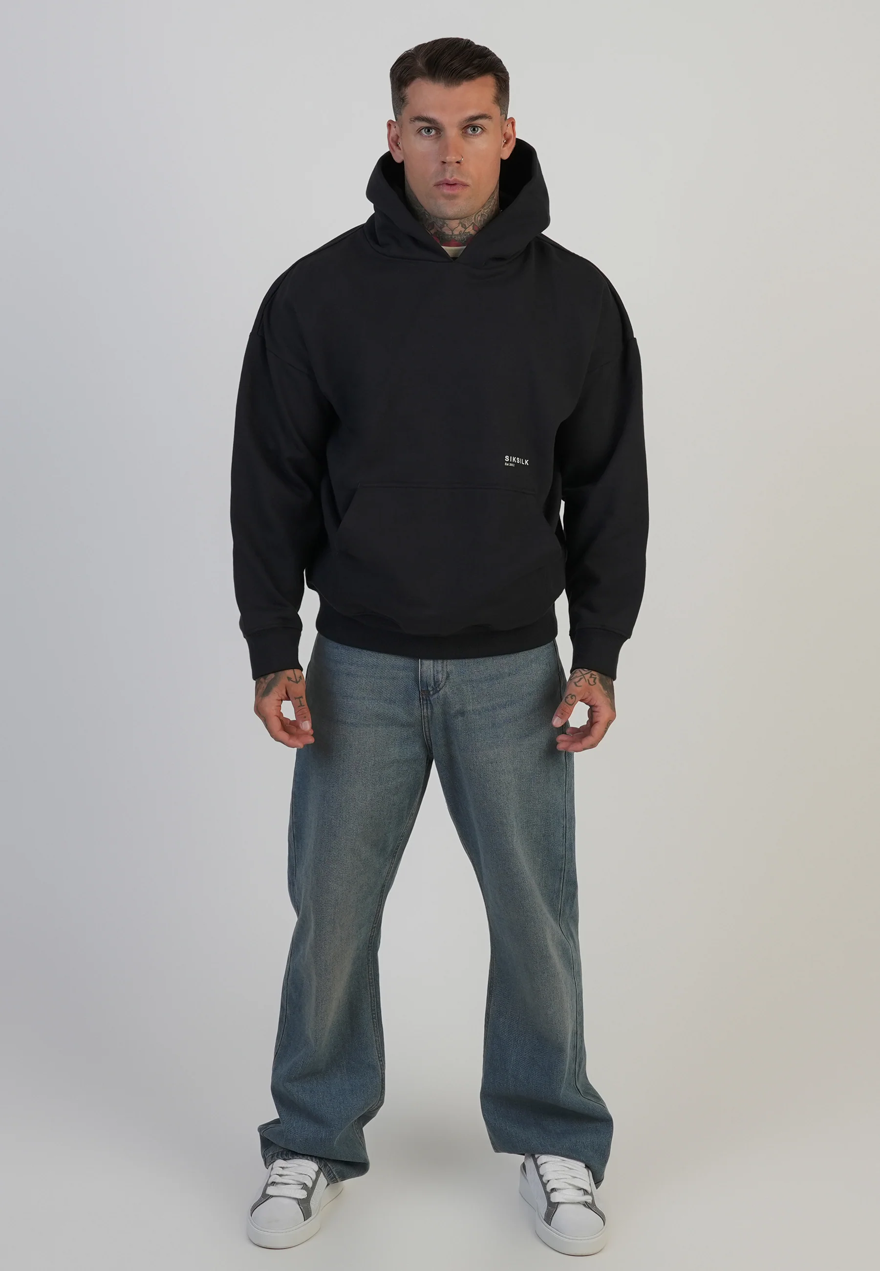 Black Graphic Hoodie - Image 3