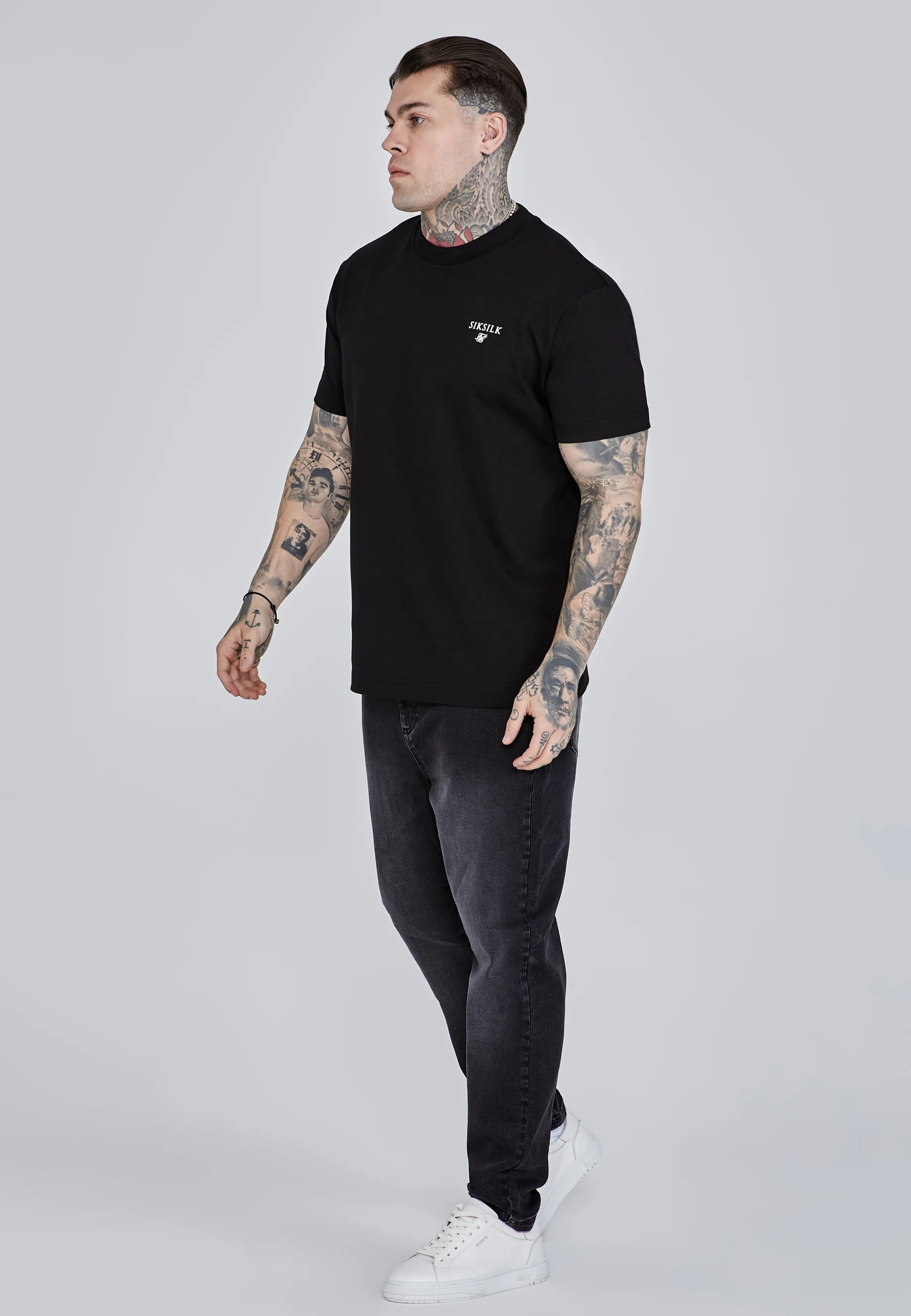 Black Graphic T-Shirt - Image 4