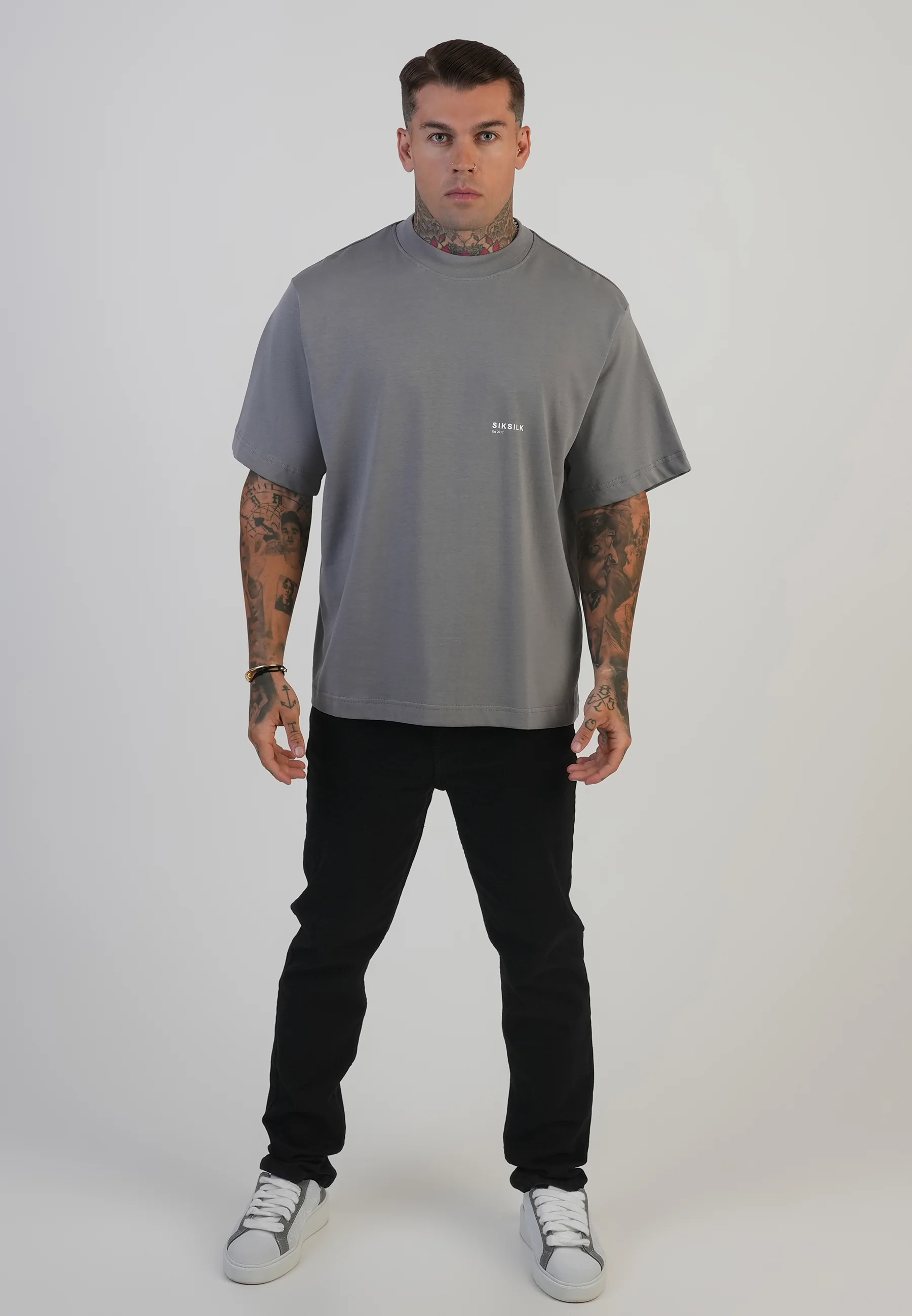 Grey Graphic T-Shirt - Image 3