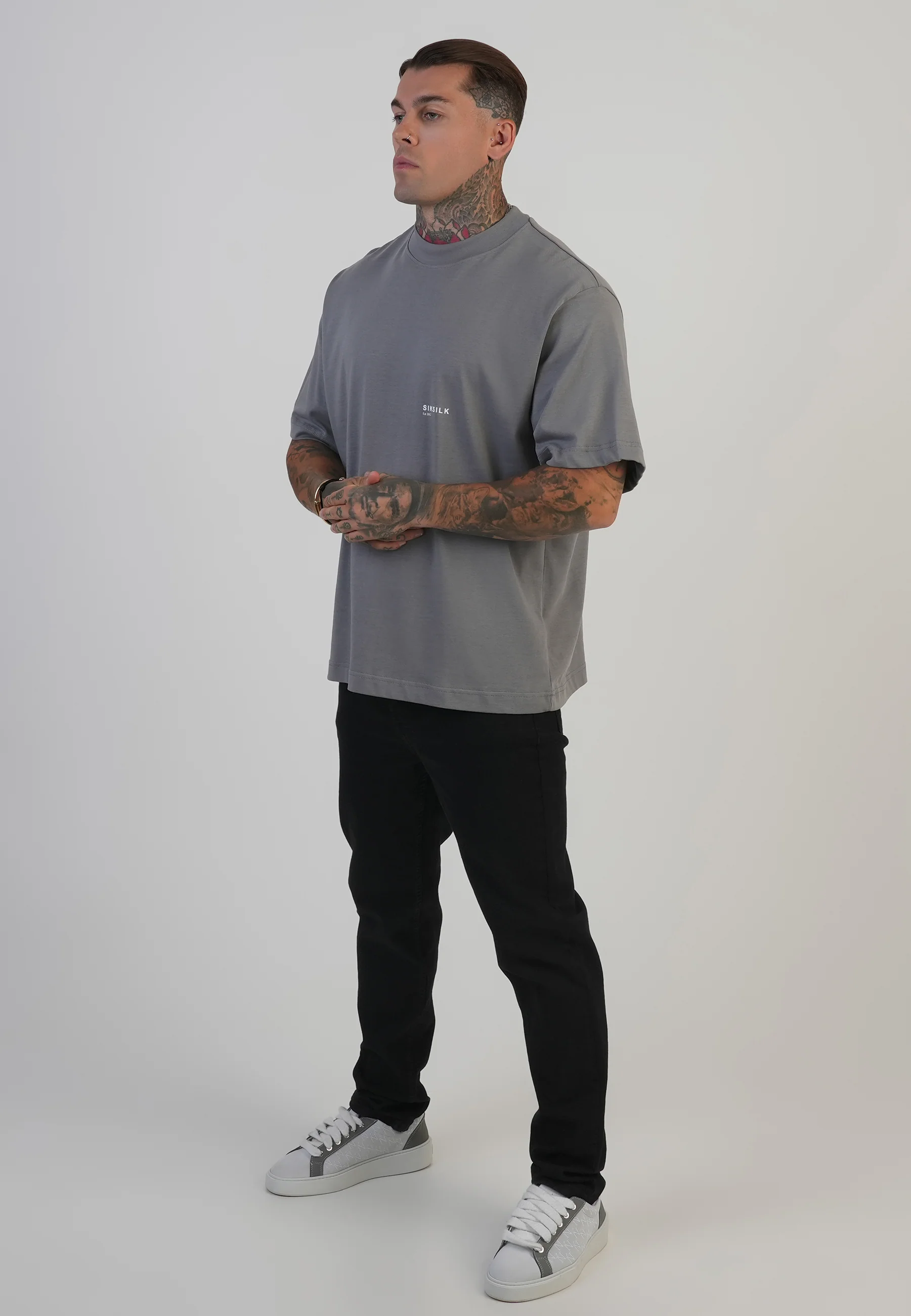 Grey Graphic T-Shirt - Image 4