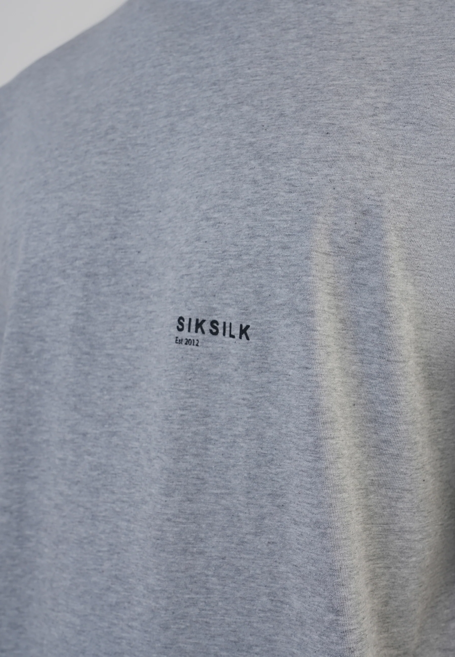 Grey Marl Graphic T-Shirt - Image 2