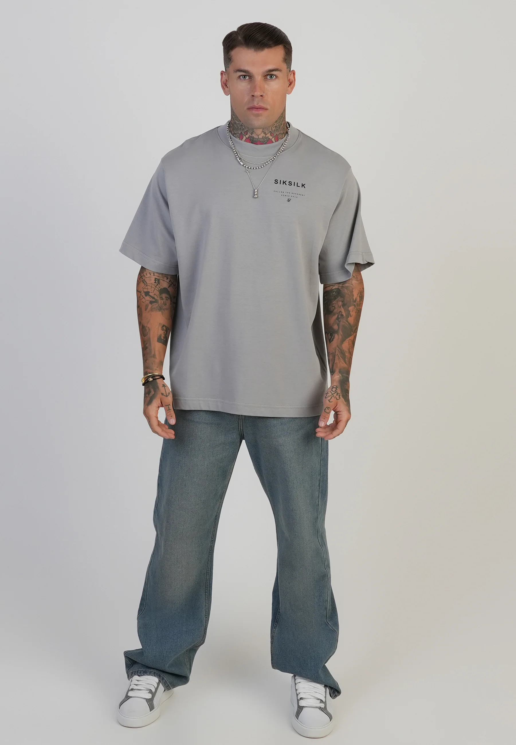 Grey Graphic T-Shirt - Image 3