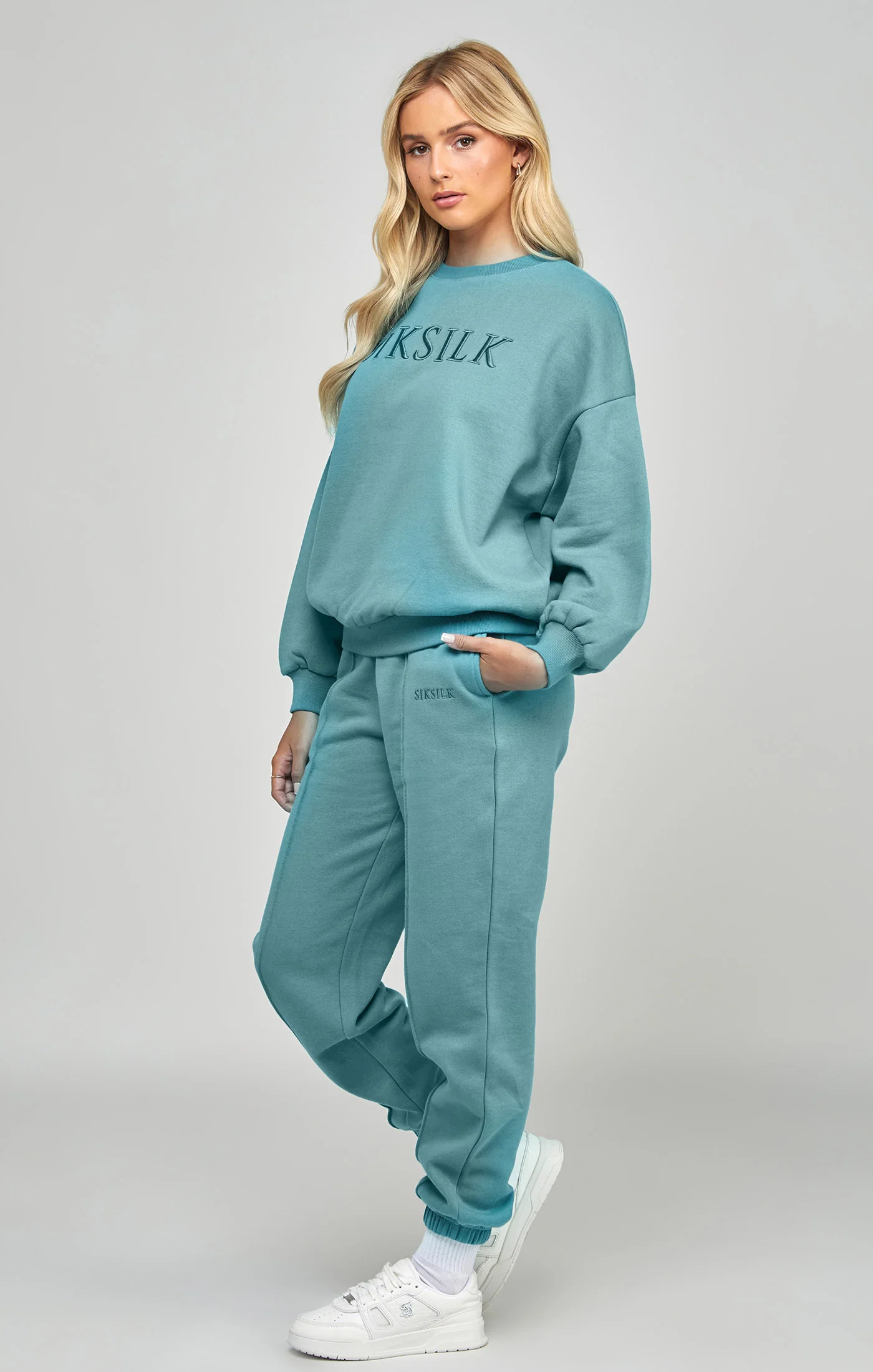 Green Balloon Sleeve Sweatshirt - Image 4