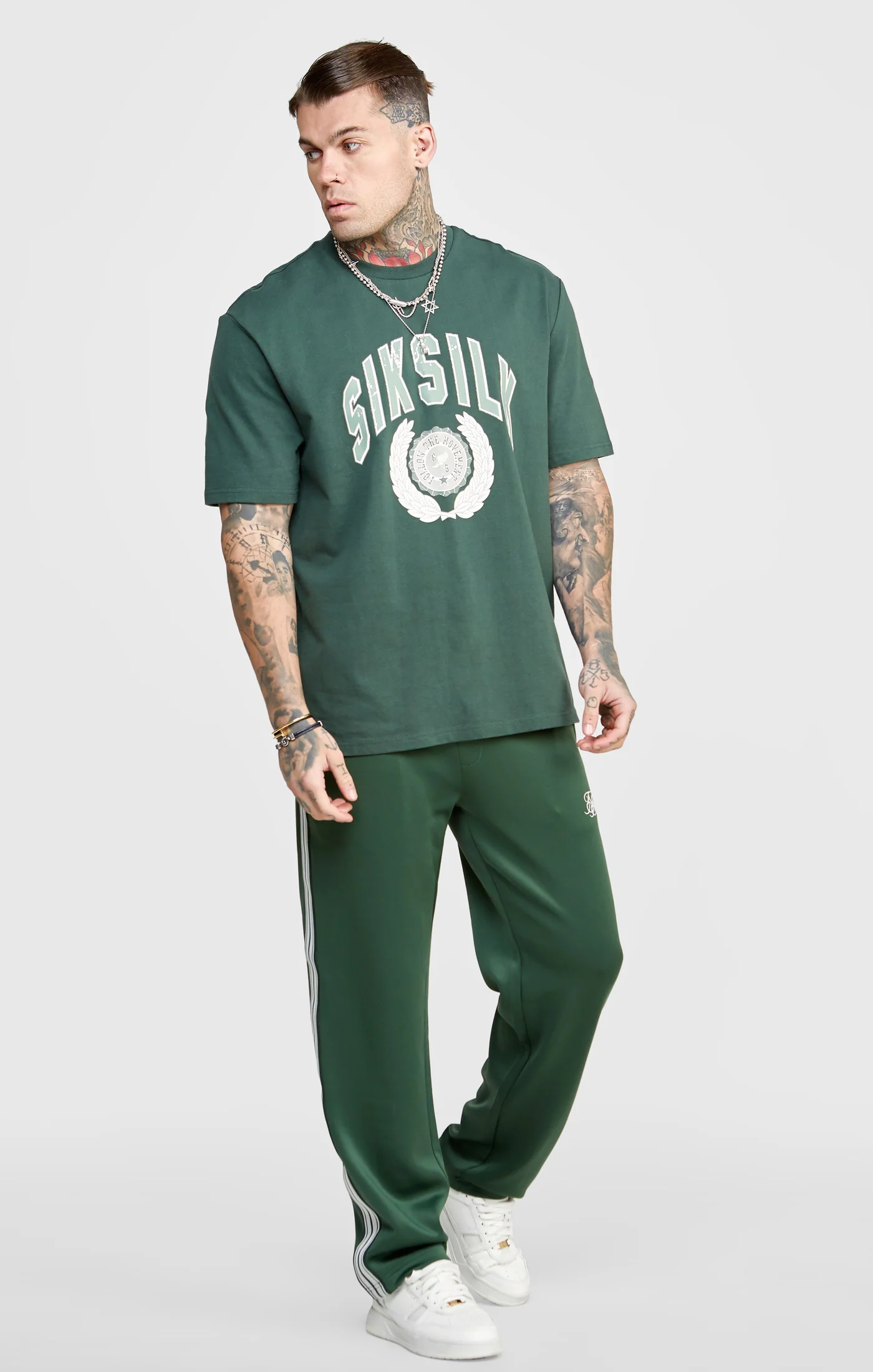Green Oversized Graphic T-Shirt - Image 4