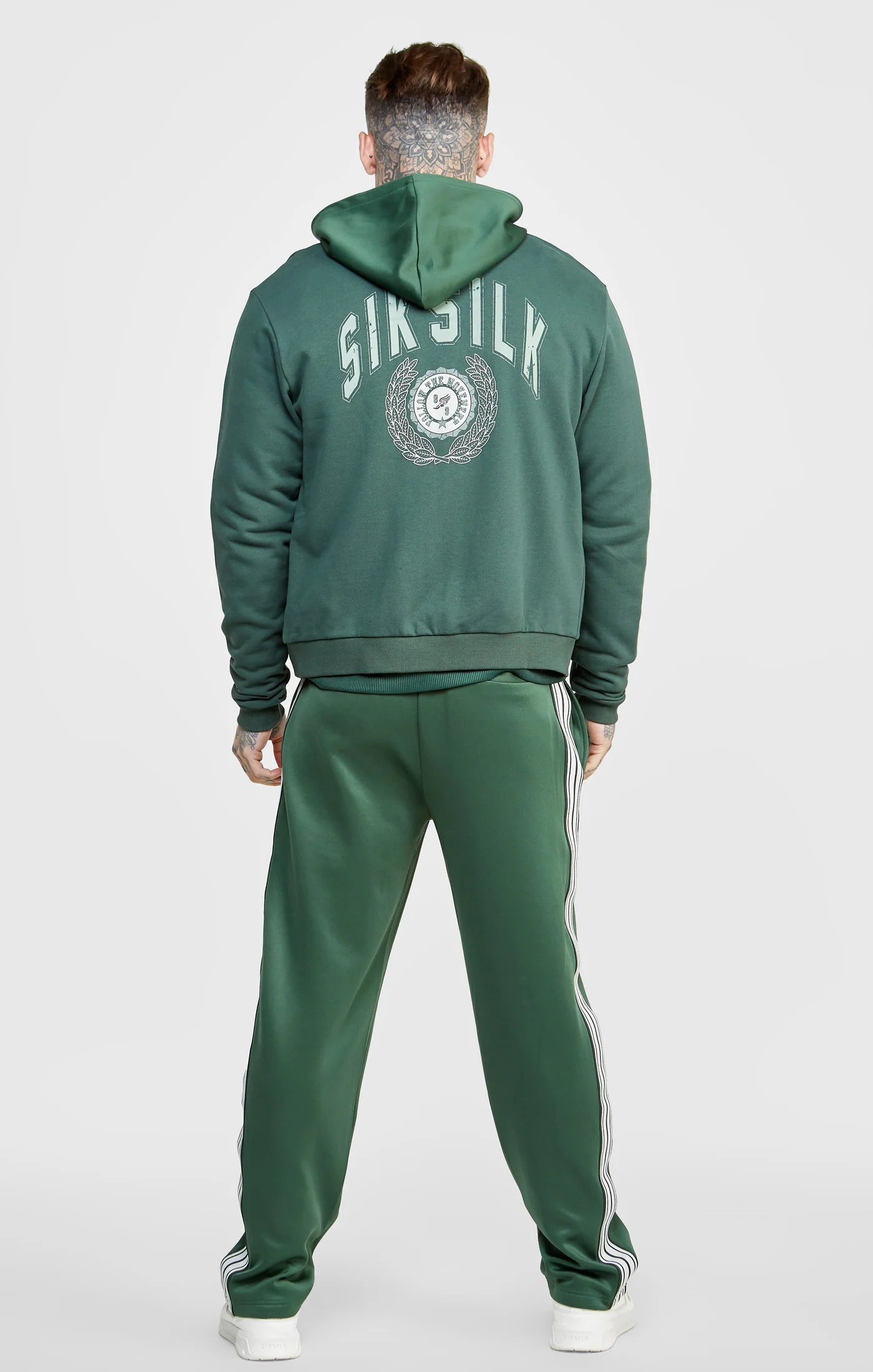 Green Relaxed Varsity Bomber - Image 5