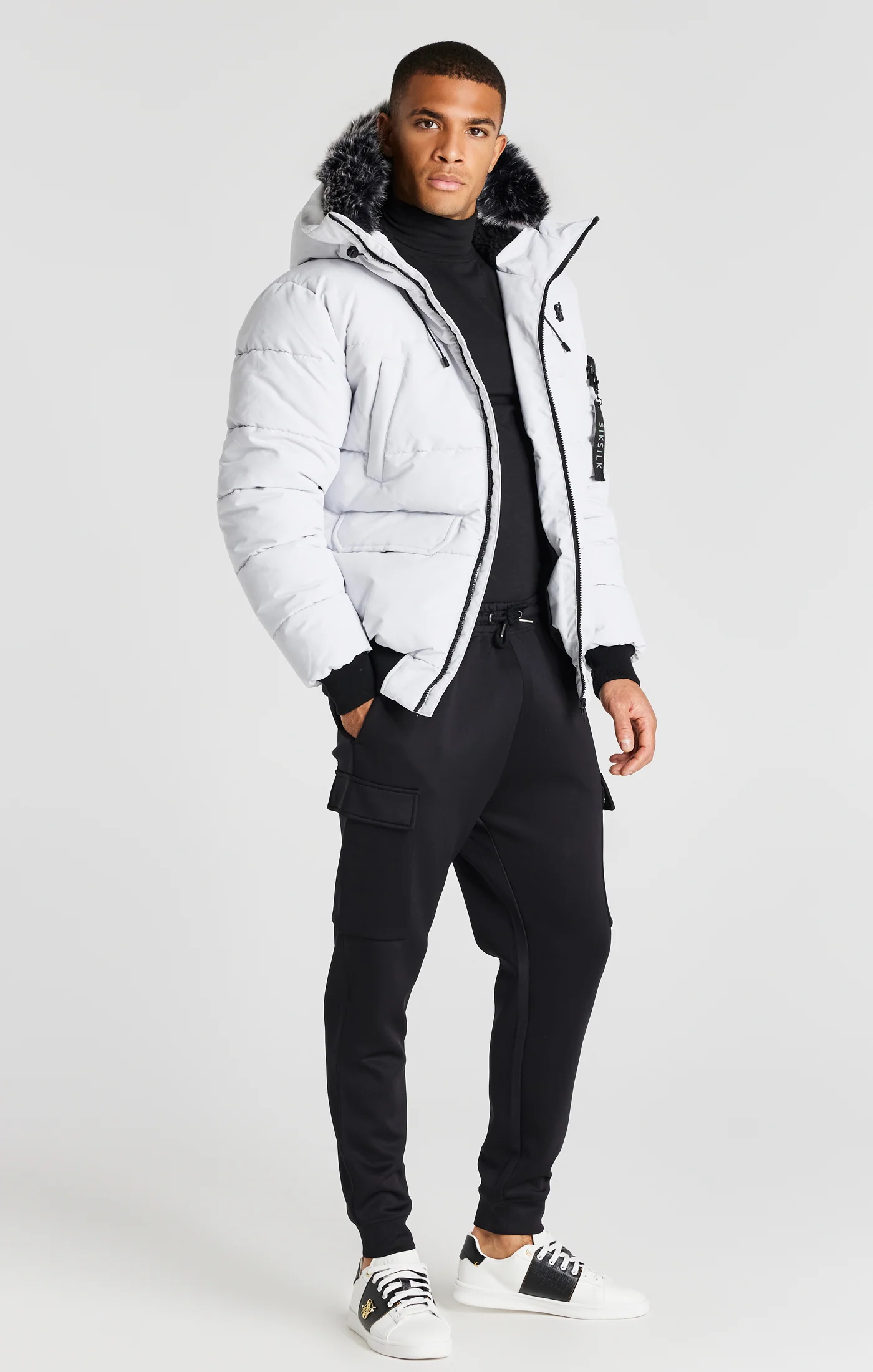 Grey Bomber Jacket - Image 4