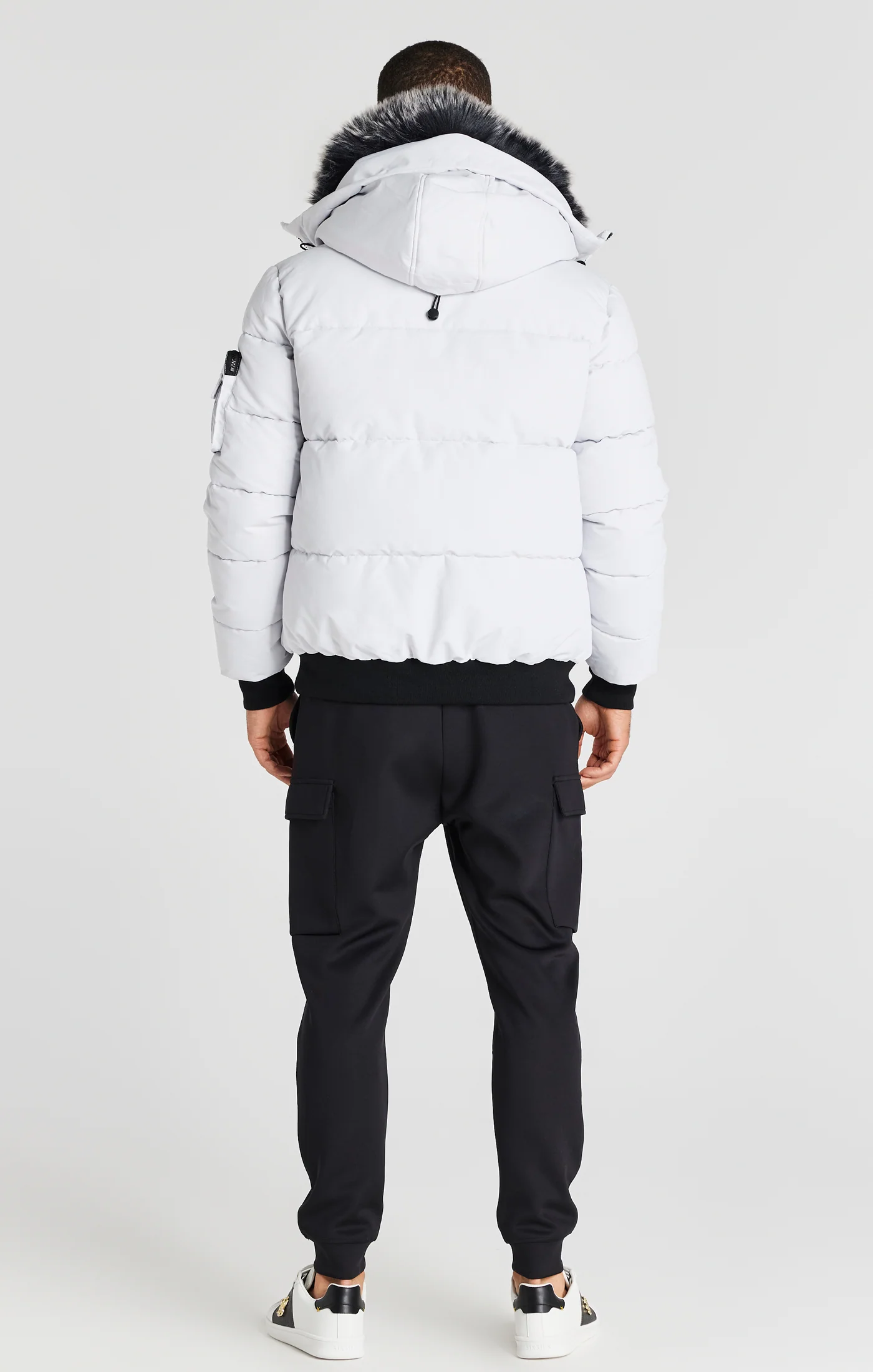 Grey Bomber Jacket - Image 5