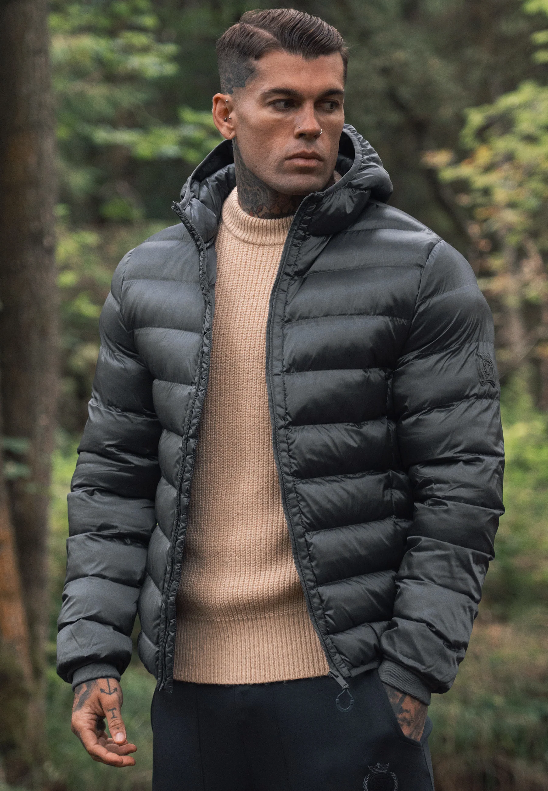 Grey Bubble Jacket