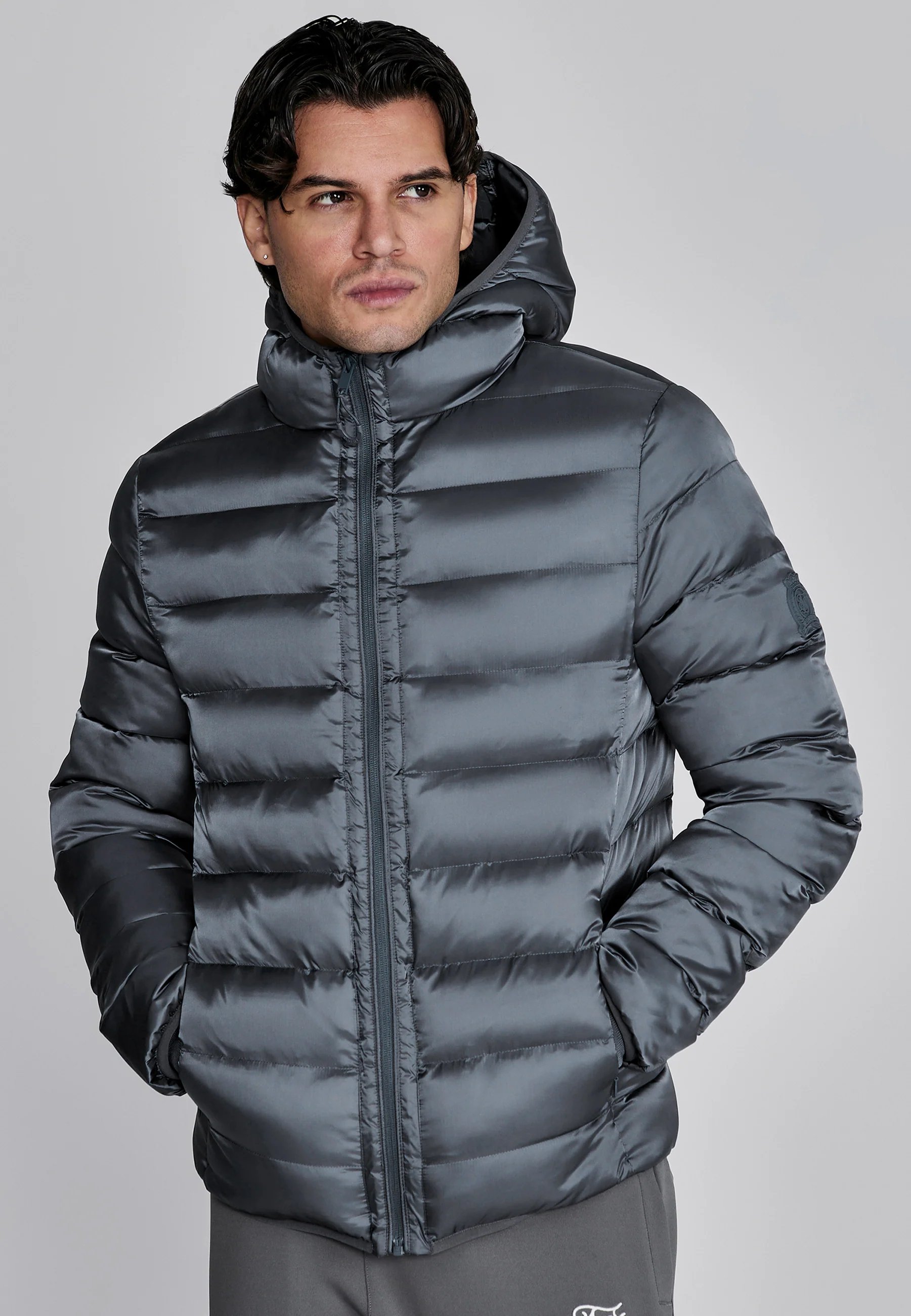 Grey Bubble Jacket - Image 2