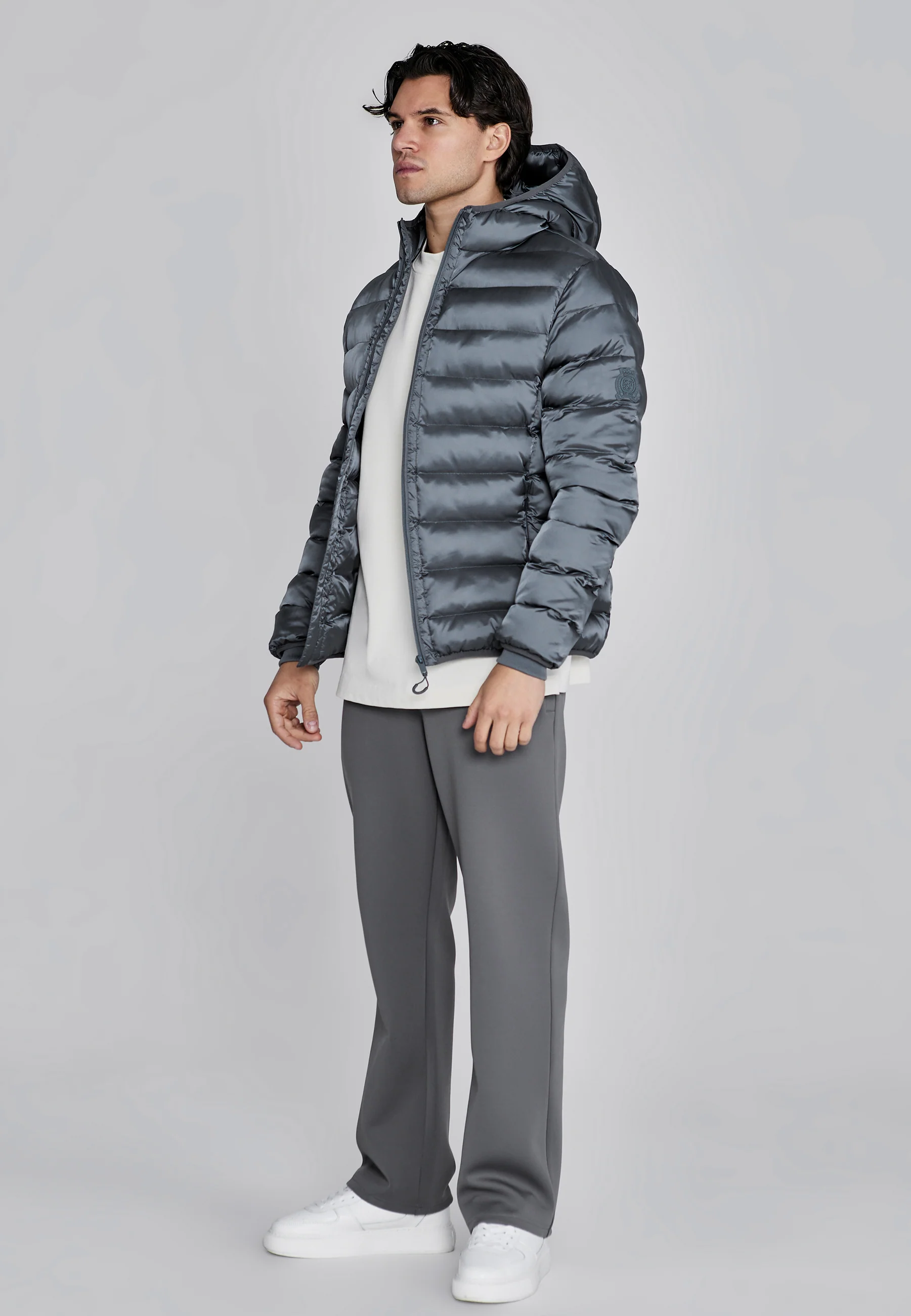 Grey Bubble Jacket - Image 5