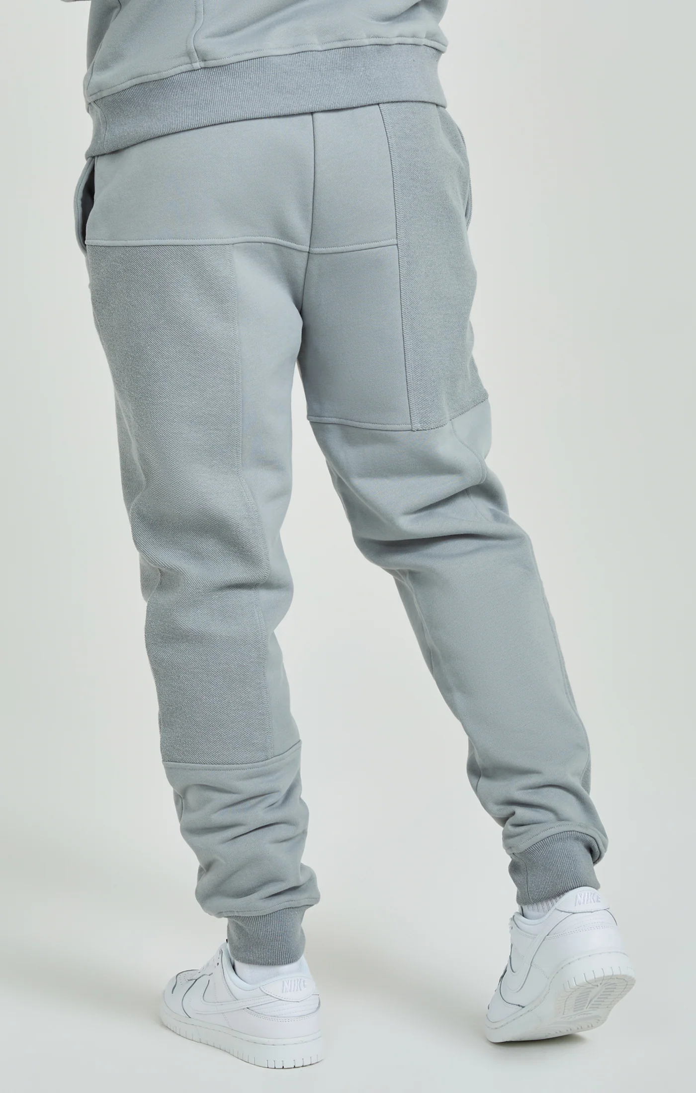 Grey Cut & Sew Joggers - Image 4