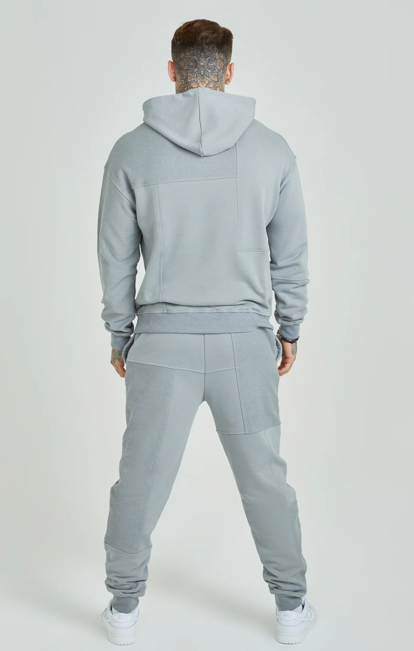 Grey Cut & Sew Joggers - Image 5