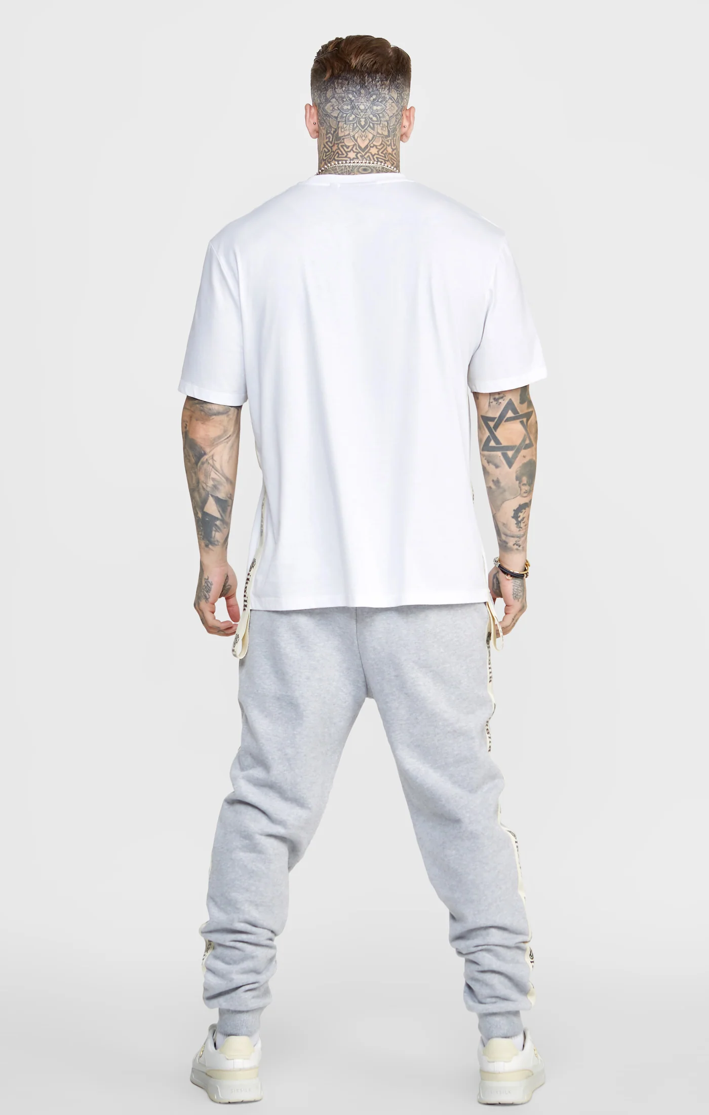 Grey Jogger Pant W Gothic Taping - Image 5
